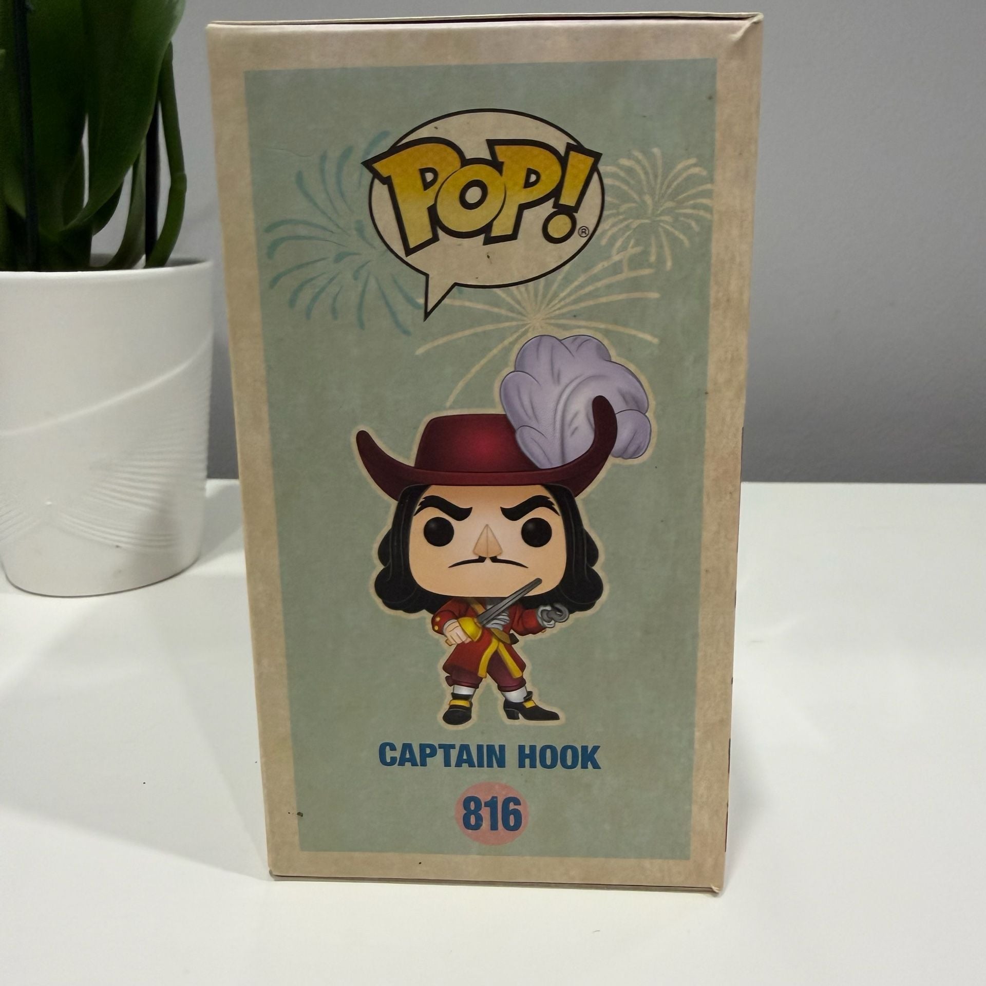 Funko Pop Disneyland 65th Anniversary Captain Hook 816 Vinyl Figure 4