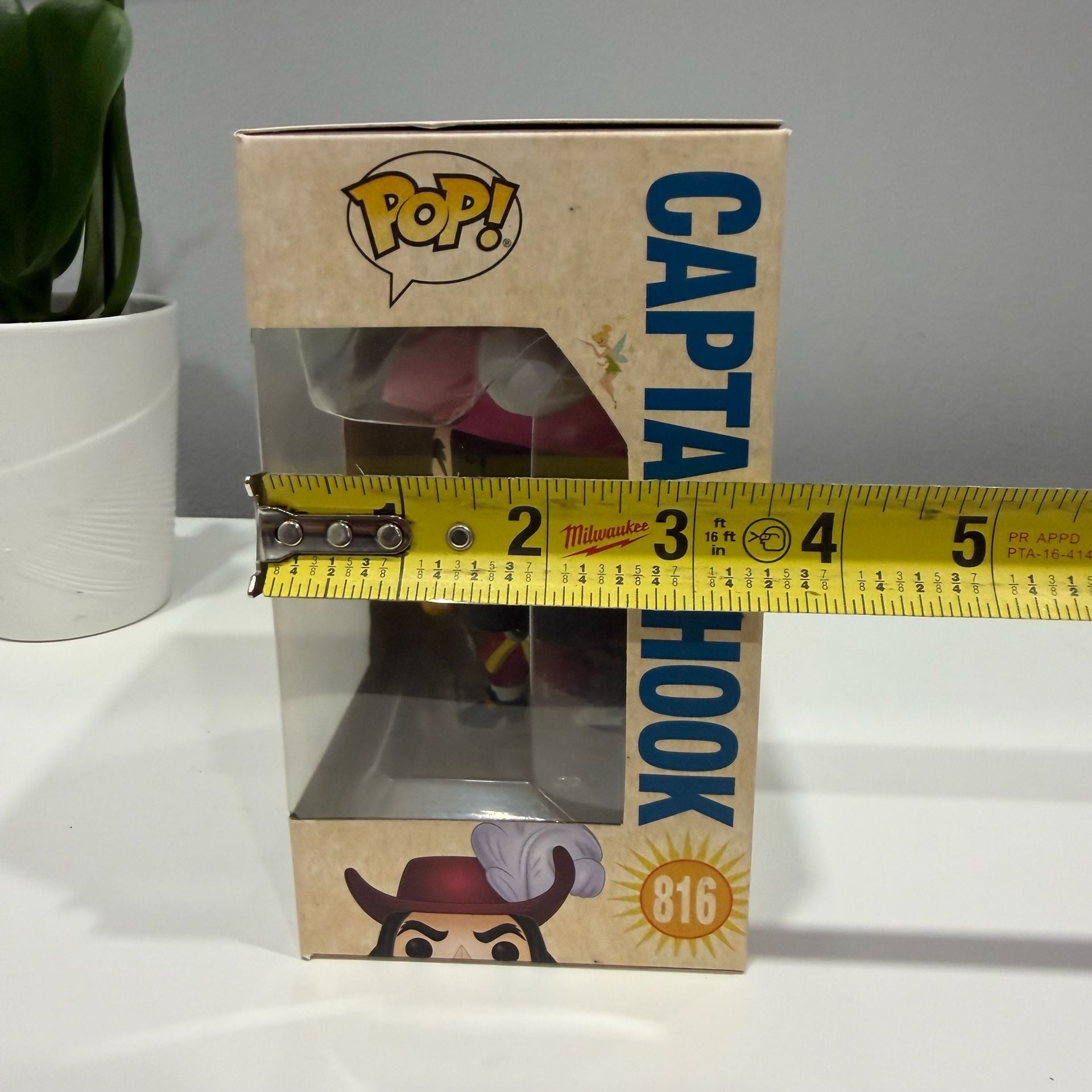 Funko Pop Disneyland 65th Anniversary Captain Hook 816 Vinyl Figure 7