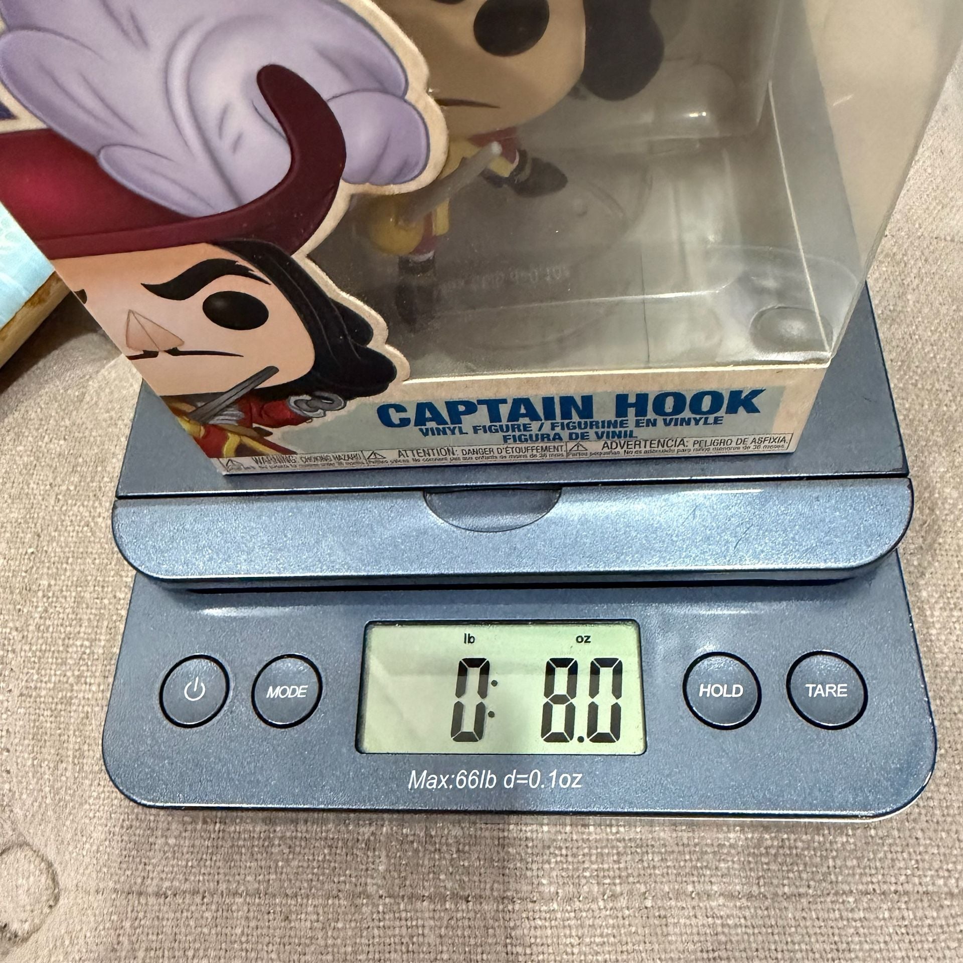 Funko Pop Disneyland 65th Anniversary Captain Hook 816 Vinyl Figure 8