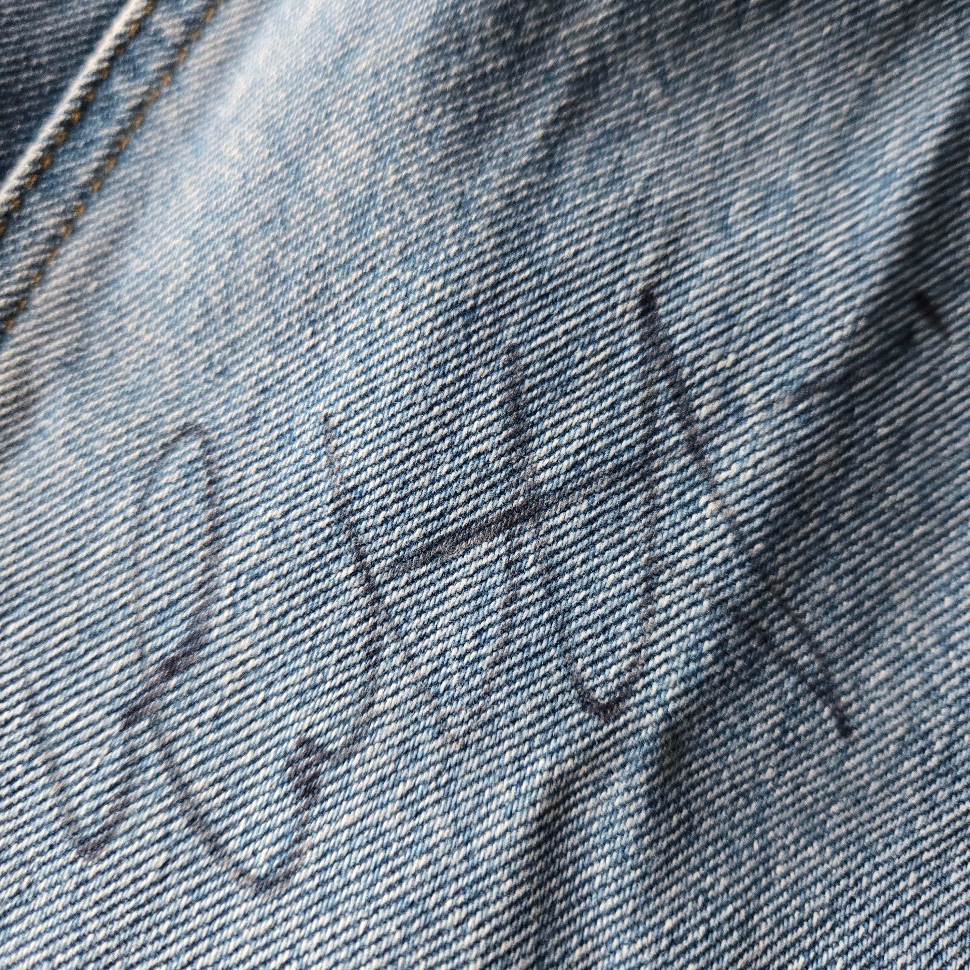 Vintage Denim Jacket Autographed Indy 500 Era Memorabilia 6