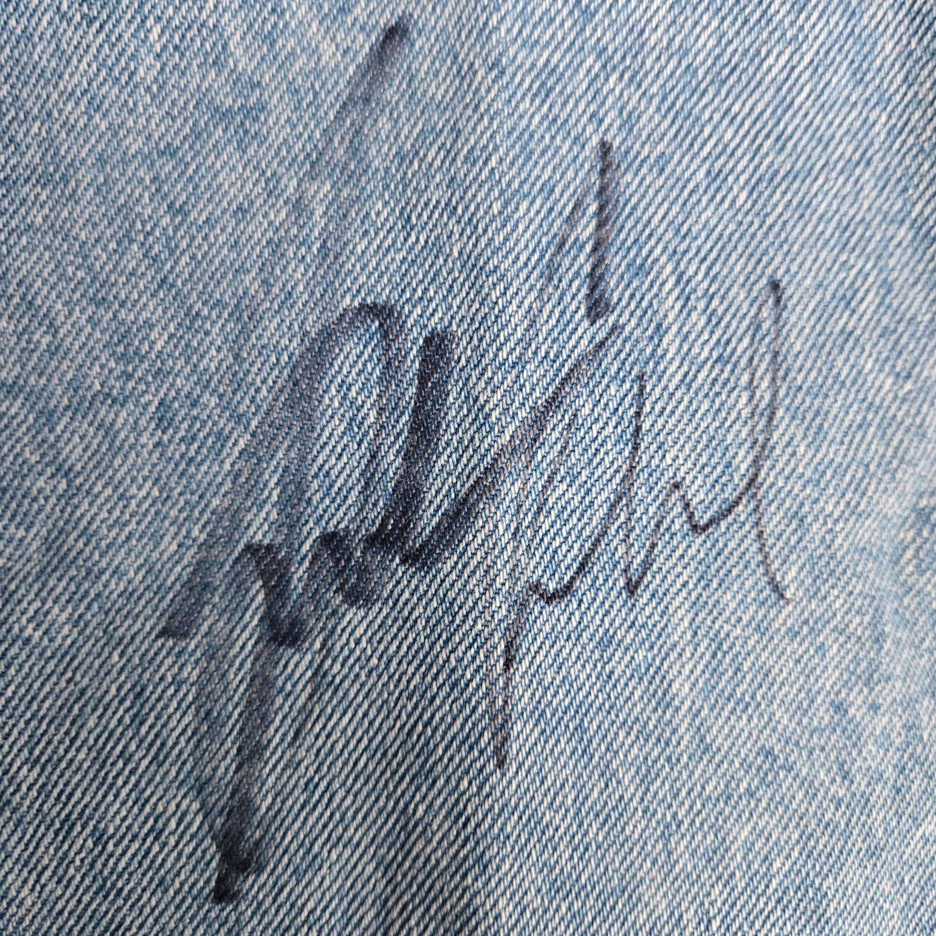 Vintage Denim Jacket Autographed Indy 500 Era Memorabilia 8