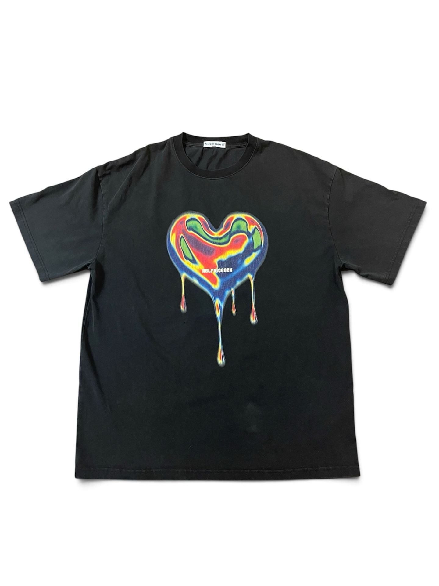 Aelfric Eden Thermal Imaging Heart Graphic T-Shirt Black 2