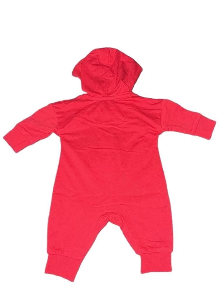 Nike Infant Boys Baby Hooded Coverall Red Gold 0-3M 8