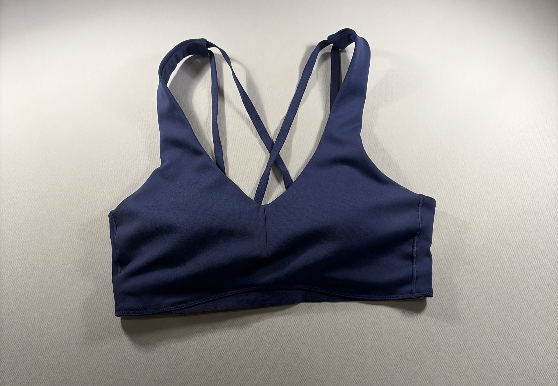 The North Face Flex Sports Bra Size M Blue Strappy Racerback 3