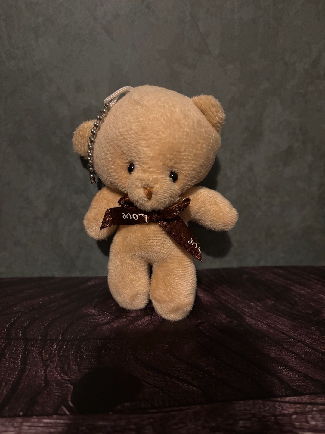 Mini Teddy Bear Plush Bag Charm 2
