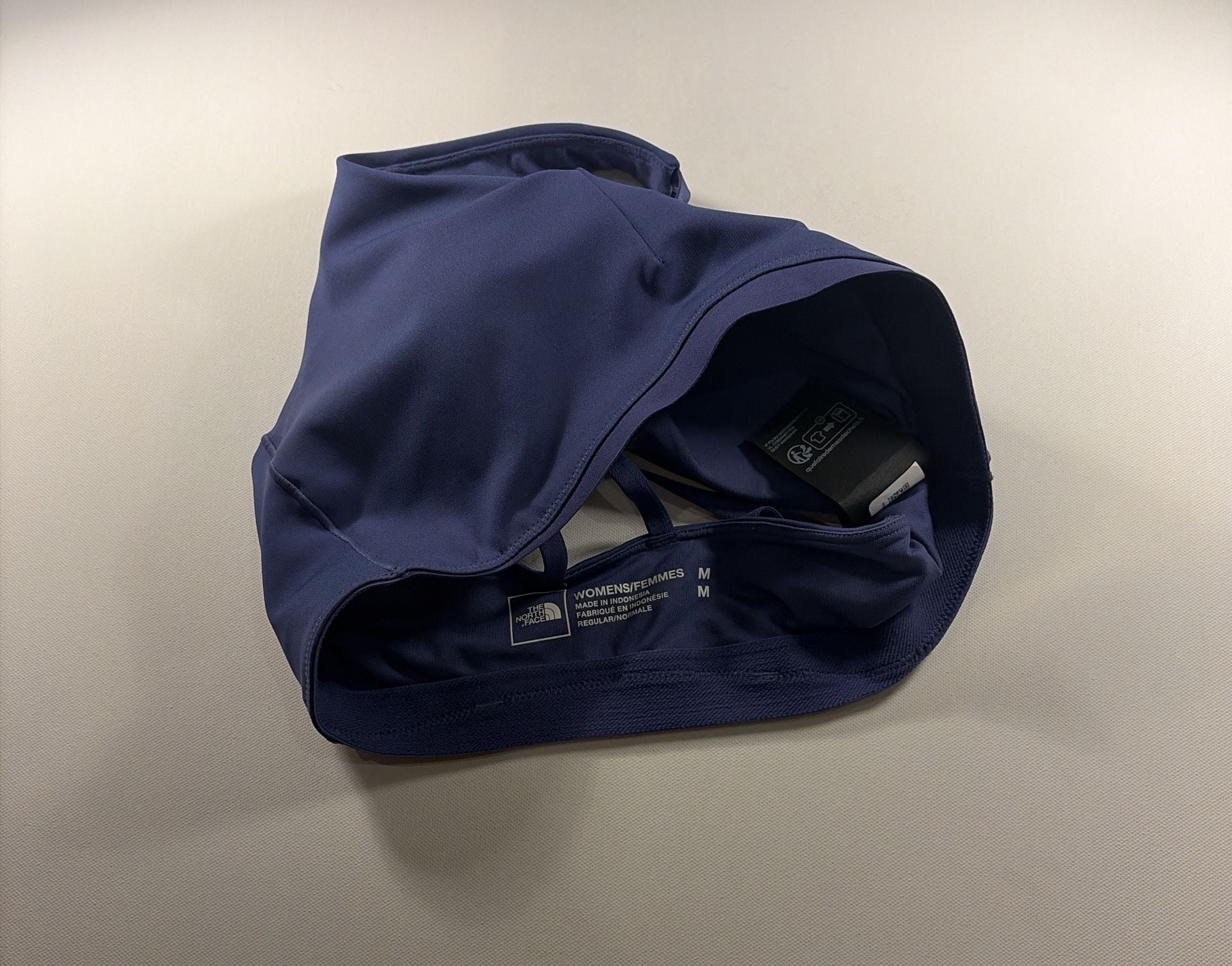 The North Face Flex Sports Bra Size M Blue Strappy Racerback 4