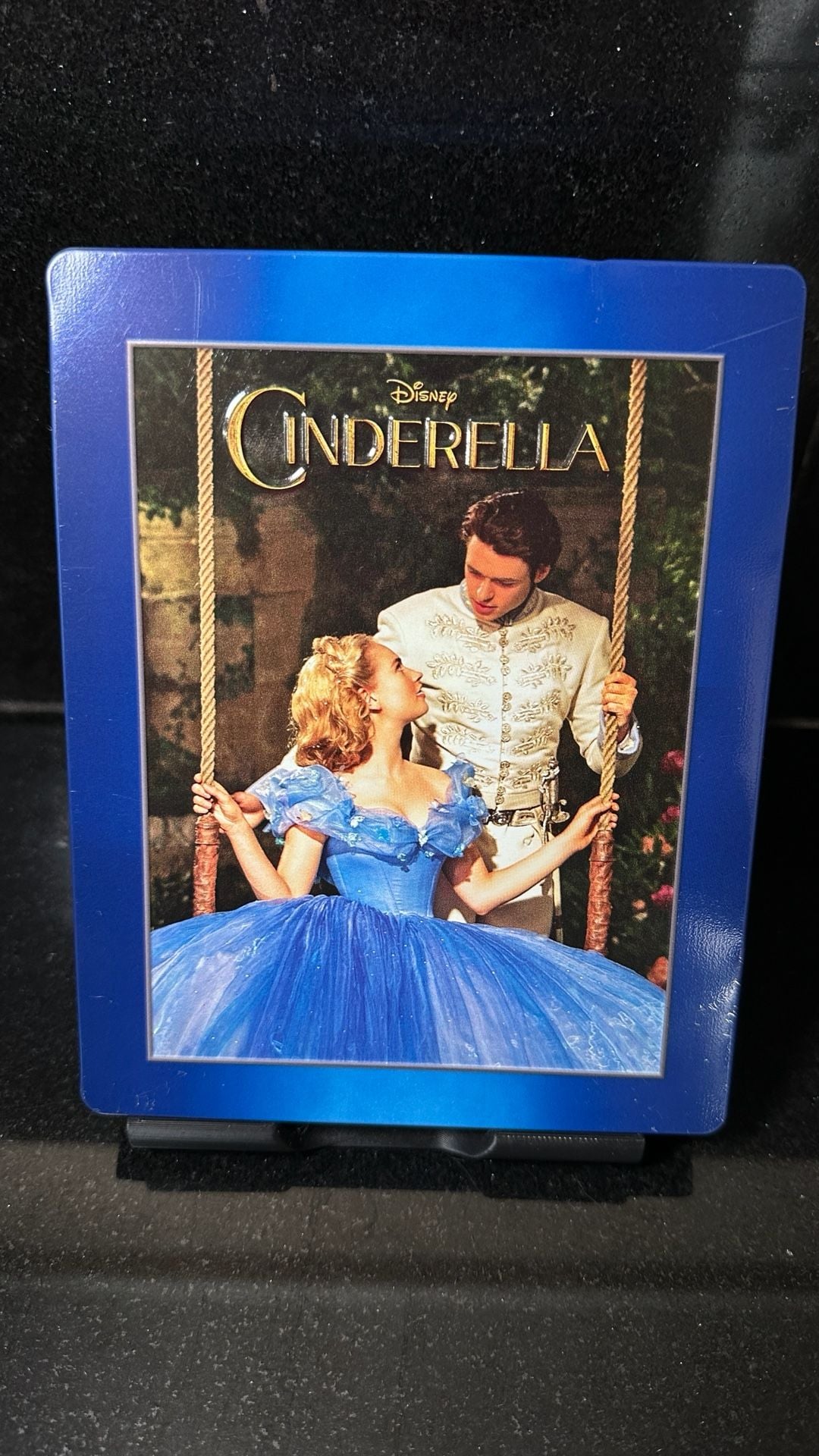 OOP Disney Cinderella 2015 4K Ultra HD Blu-Ray Steelbook Best Buy Exclusive 1