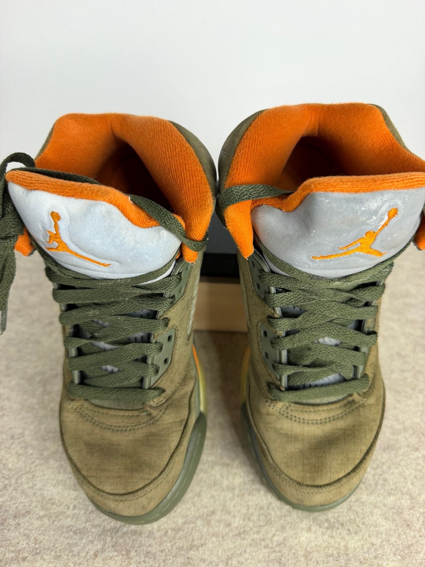 Jordan Air Jordan 5 Retro Olive 2024 Army Olive Solar Orange 5
