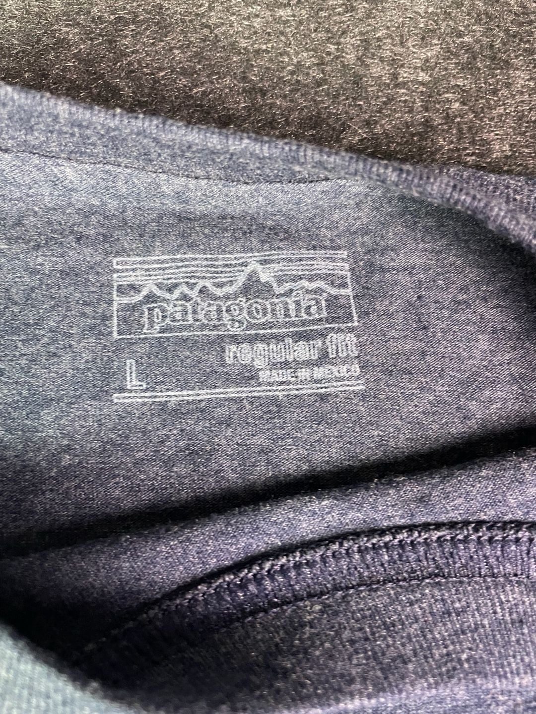 Patagonia Fitz Roy Bison Long Sleeve T-Shirt Size L Gray 3