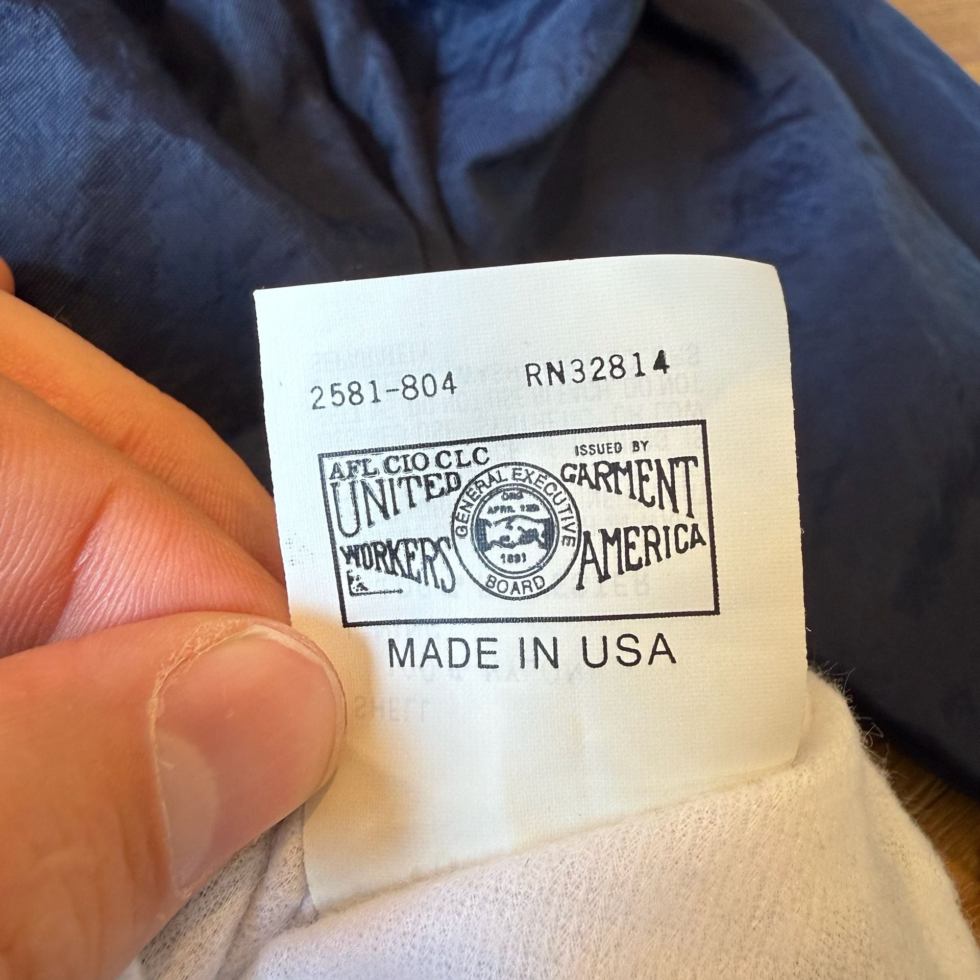 Vintage 90s King Louie Windbreaker Jacket Mens XL UFCW Local 1036 Nylon USA Made 5
