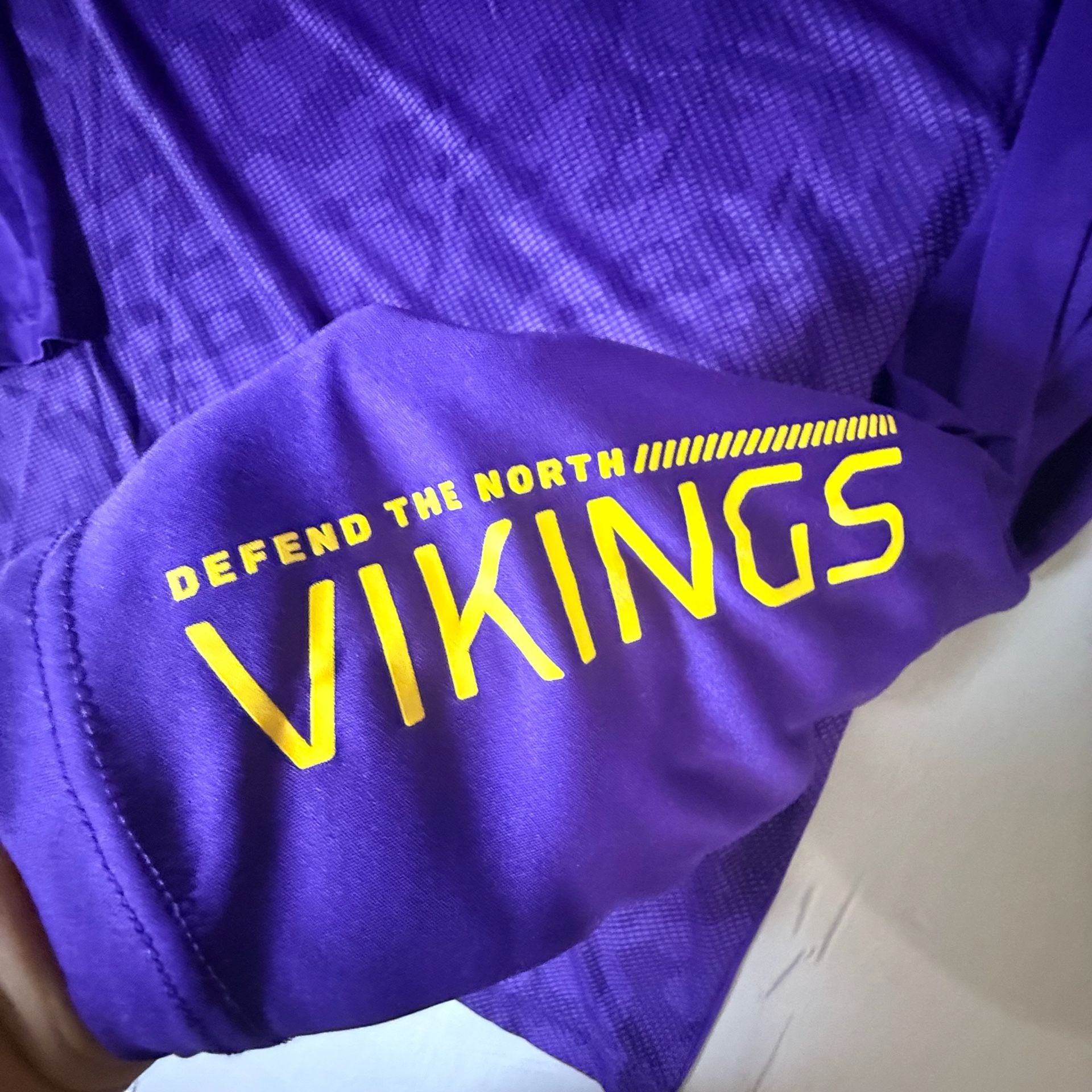 Minnesota Vikings Antigua Content Quarter-Zip Pullover Top - Purple/Gold, 5