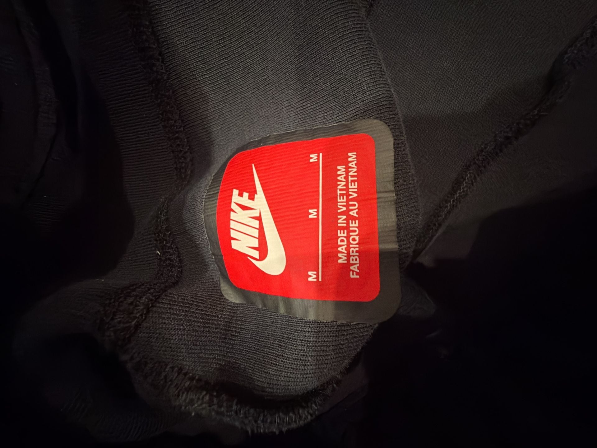 Nike Tech Fleece Open Hem Sweatpants Size M Black 4