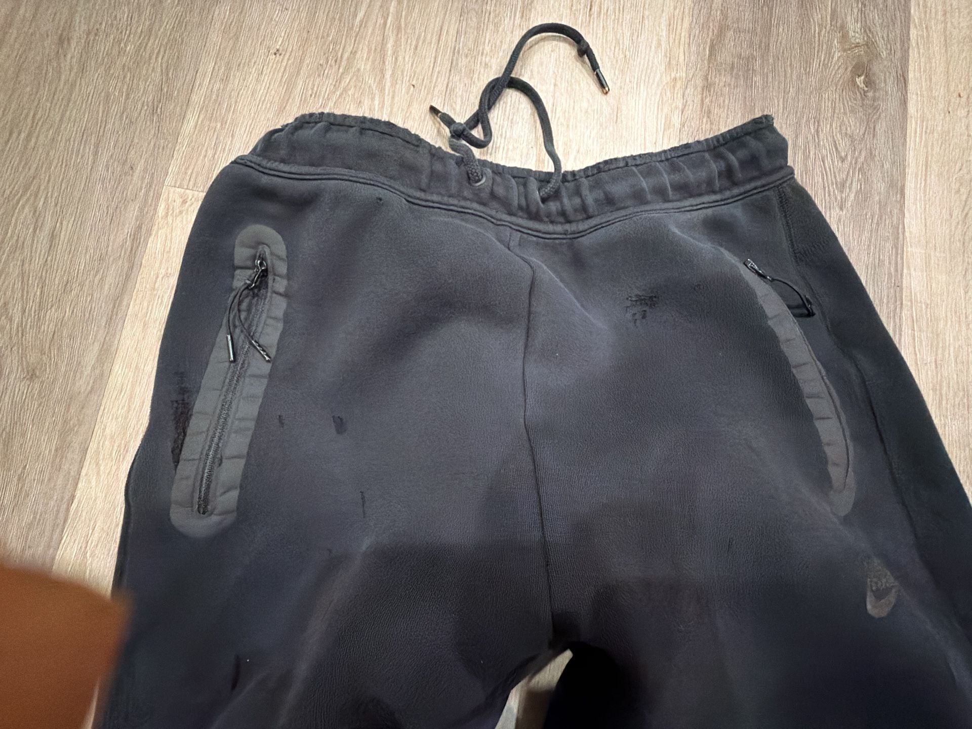 Nike Tech Fleece Open Hem Sweatpants Size M Black 7