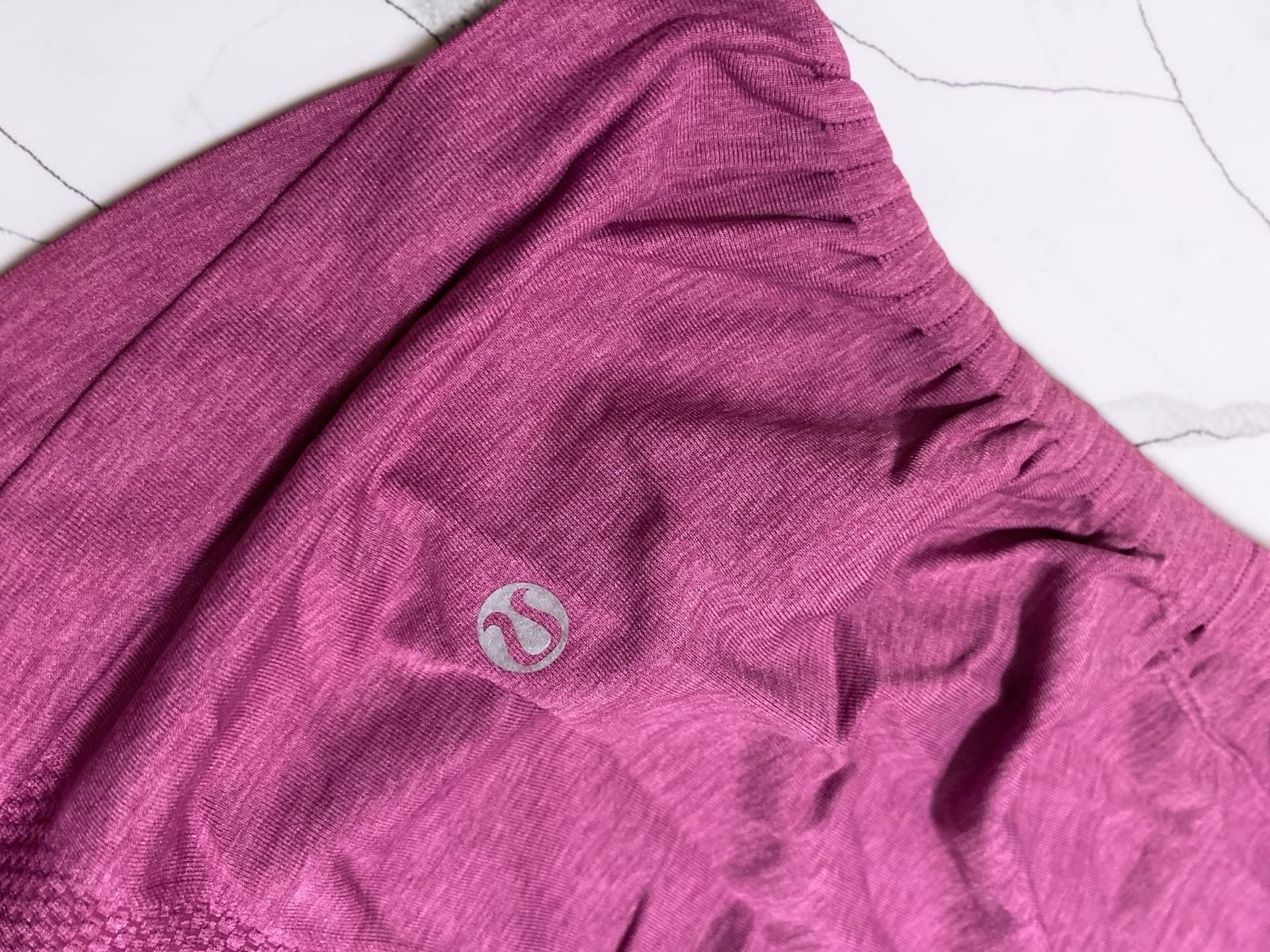 Lululemon In The Flow Tank 6 Regal Plum Purple Top Ruched Scoop Back 4