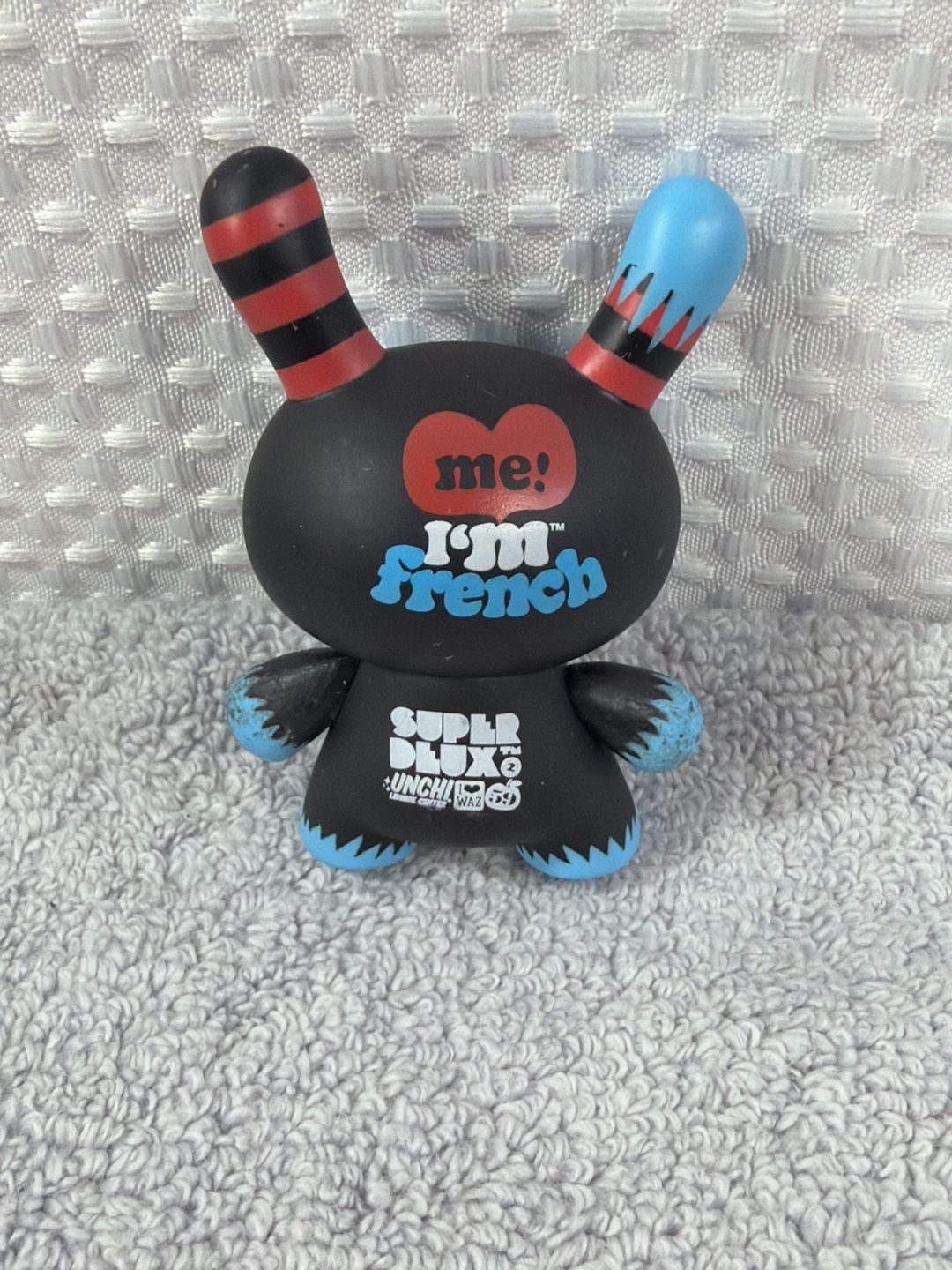 Kidrobot Dunny Superdeux French Series Me I'm French Vinyl Figure 2