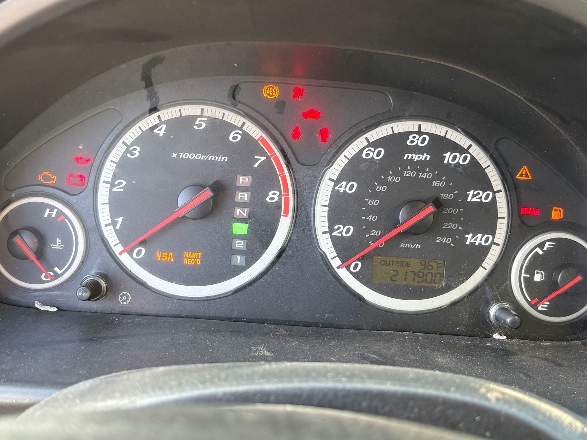 2005-2006 Honda CR-V Instrument Cluster Speedometer 78100-S9A-A82 OEM 2