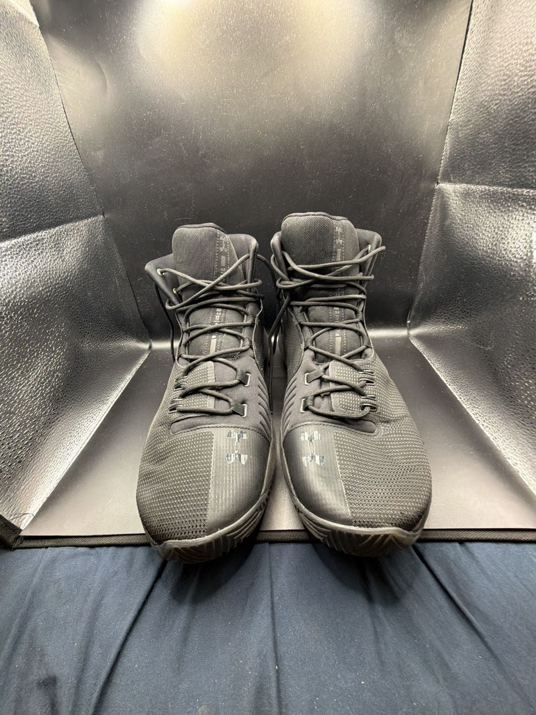 Under Armour Drive 4 High Top Basketball Shoes Black 7