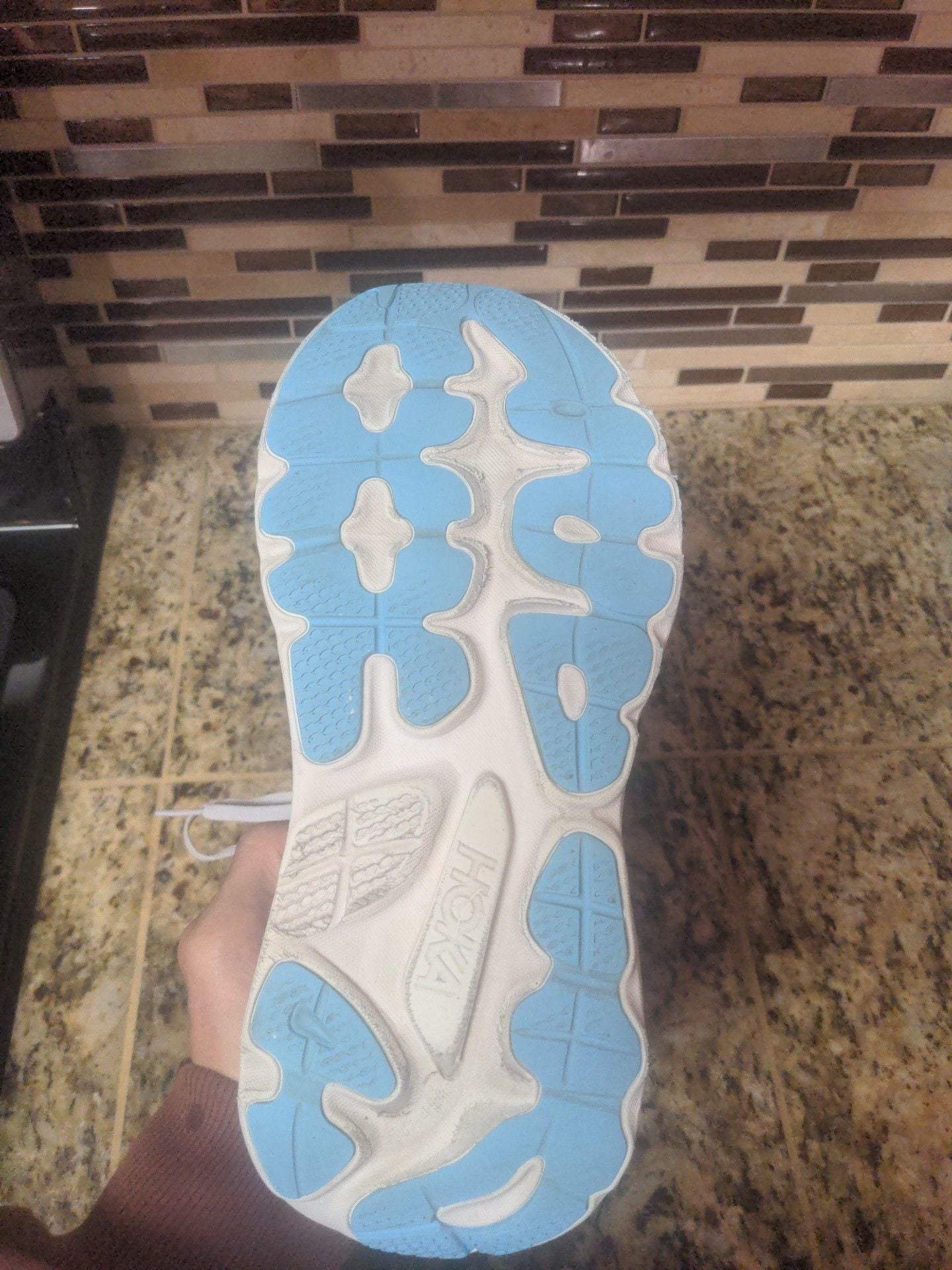 HOKA Gaviota 6  Running Shoes Nimbus Cloud Ice  womens 12 9