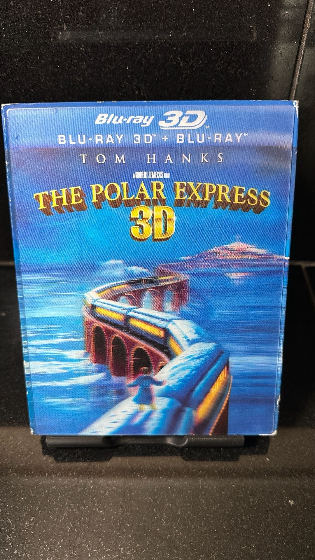 Brand New Warner Bros. The Polar Express 3D Blu-Ray + Blu-Ray Lenticular 1