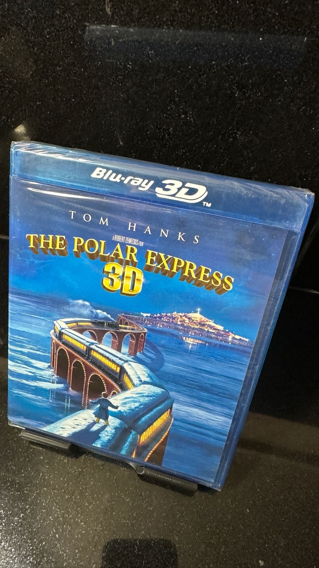 Brand New Warner Bros. The Polar Express 3D Blu-Ray + Blu-Ray Lenticular 3