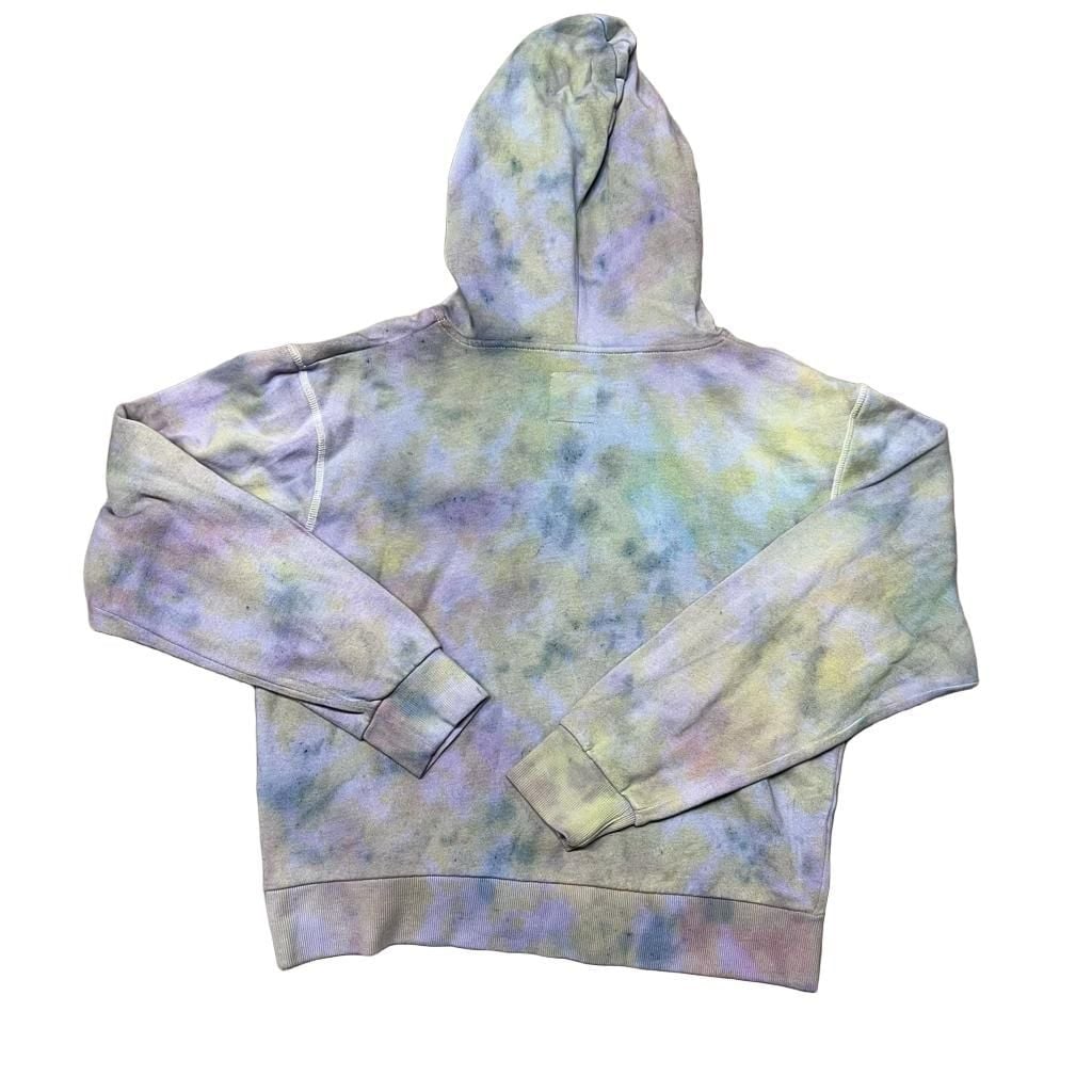 Rip Curl Tie Dye Zip Up Hoodie Size XXS Pastel Y2K Style Crop top Jacket Surf 3