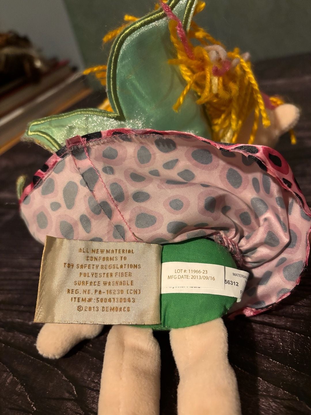Demdaco Nat & Jules Felina Fairy Plush Doll 4