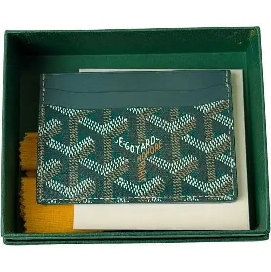 Goyard Saint Sulpice Card Holder Green 2