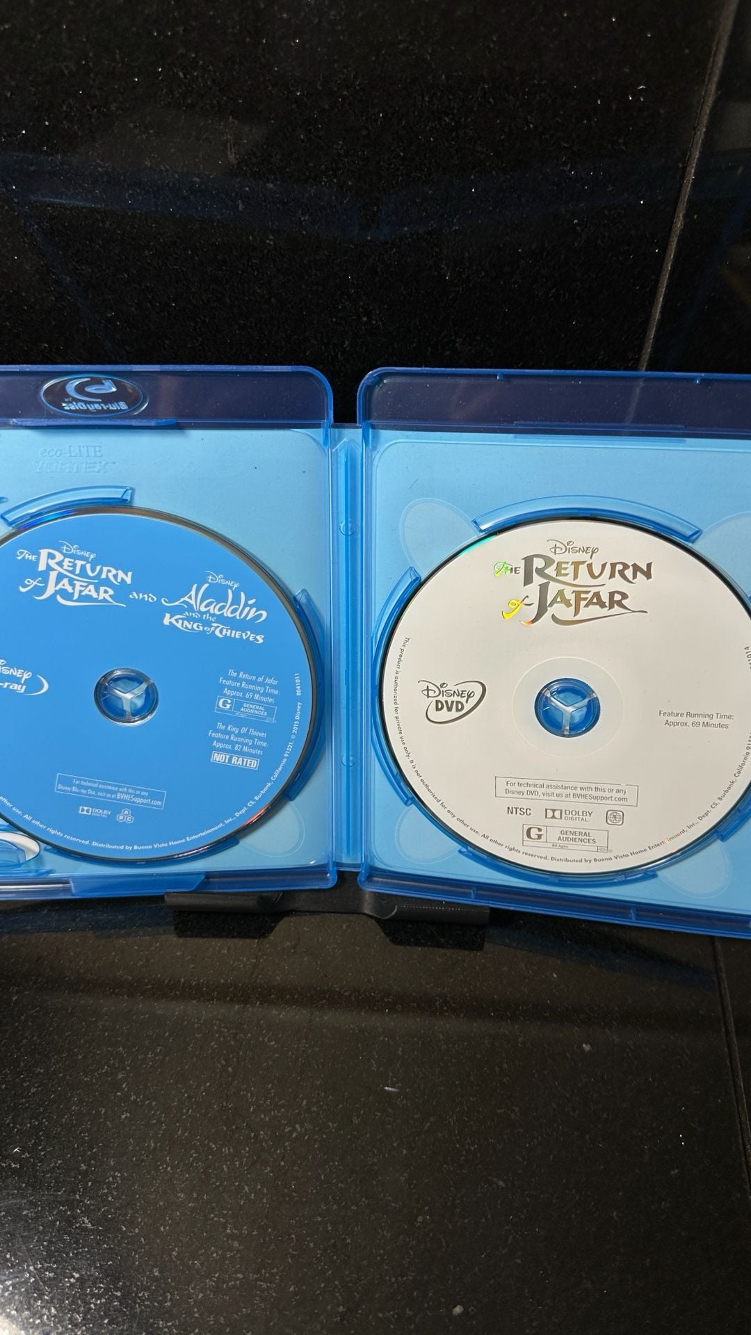Disney Aladdin And The King Of Thieves Return Of Jafar Blu-Ray & DVD 3