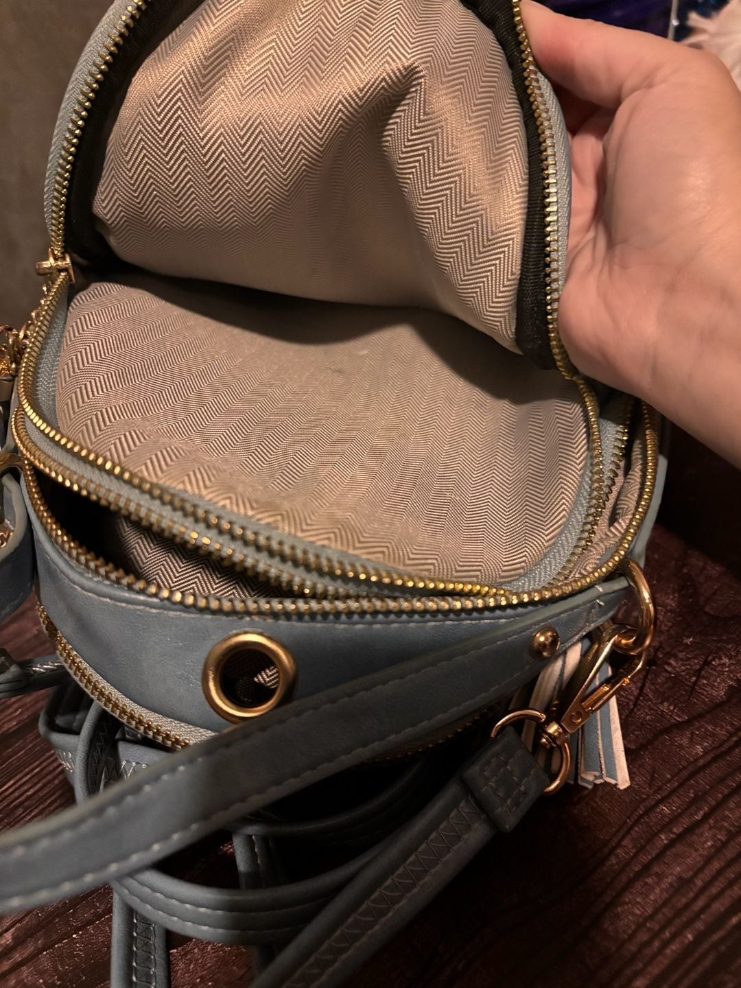 Aphison Forever Sunshine mini backpack purse 10