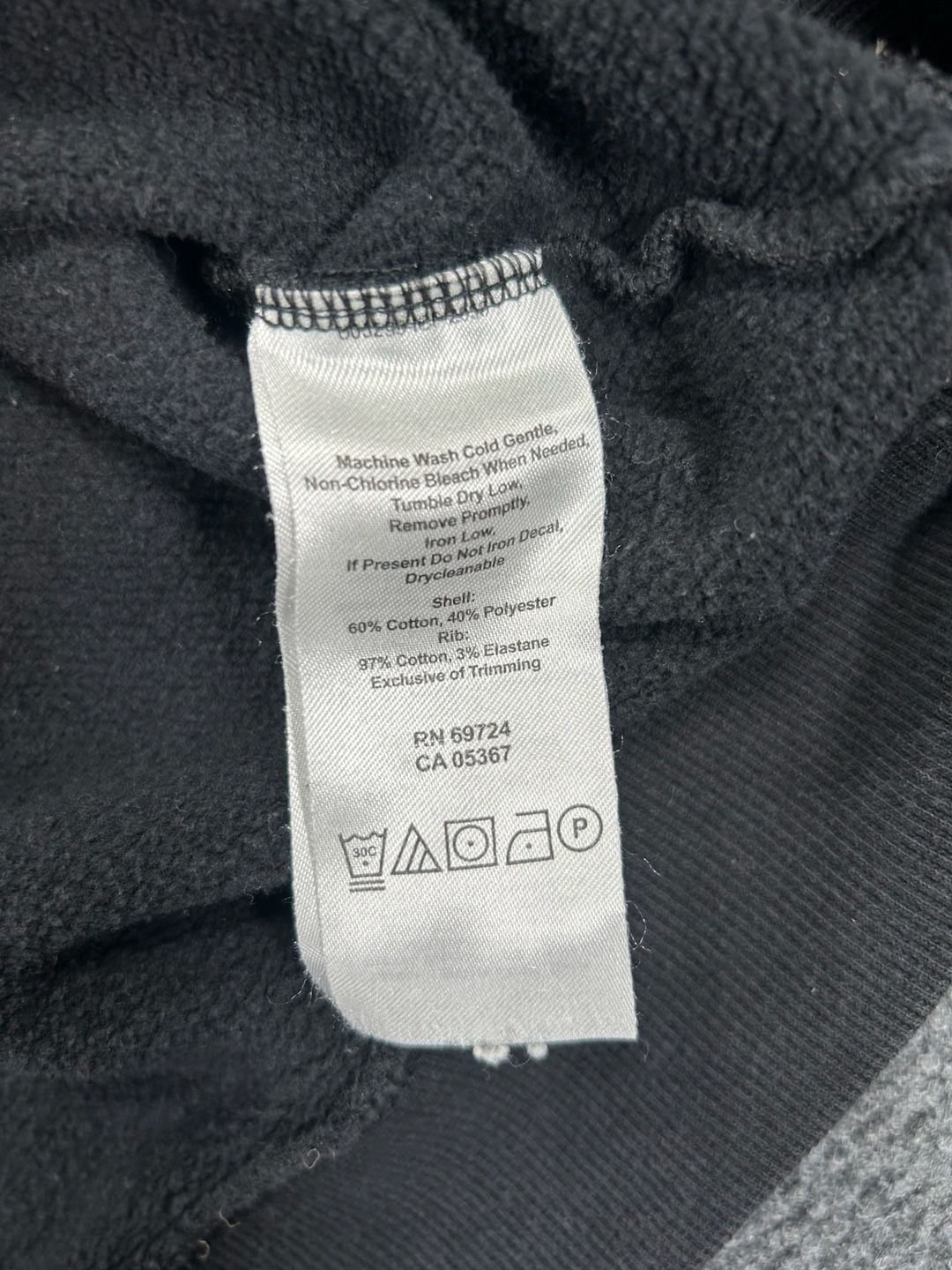 Columbia Sweatshirt Size 2XT Black Crewneck Fleece Pullover 8