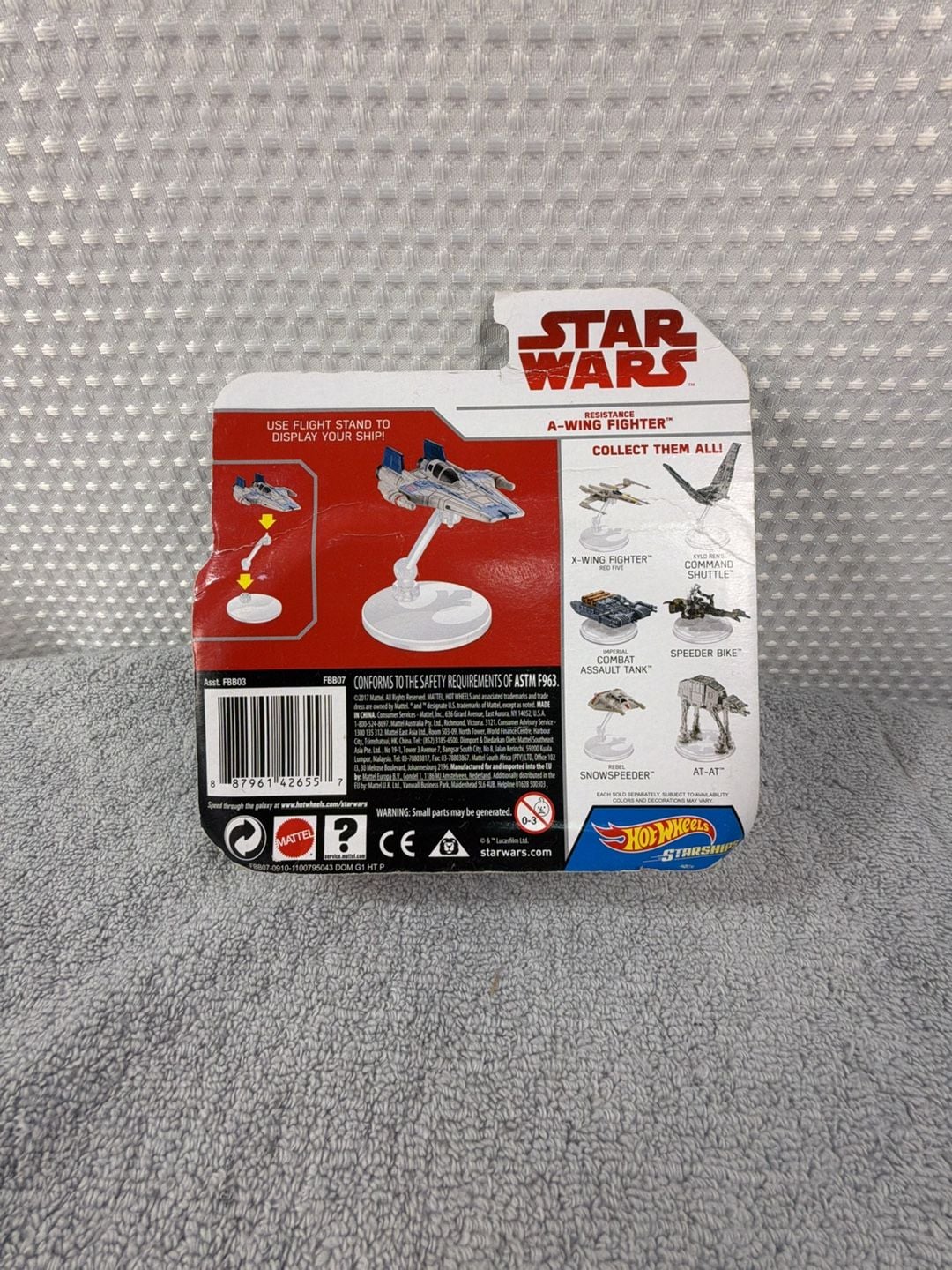 Hot Wheels Star Wars Resistance A-Wing Fighter Starship Vehicle 2