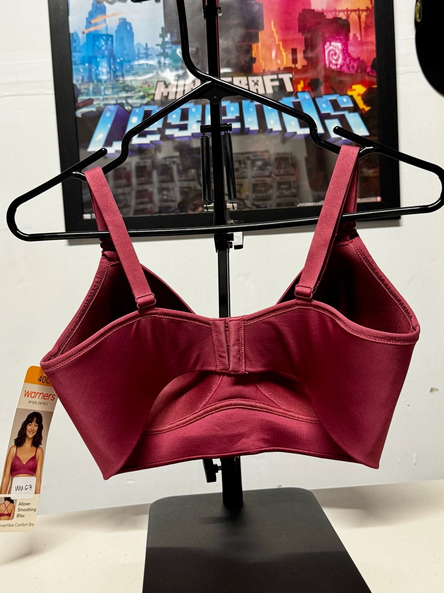 WU67 Size 40C Warners Wireless Convertible Comfort Bra nwt 3