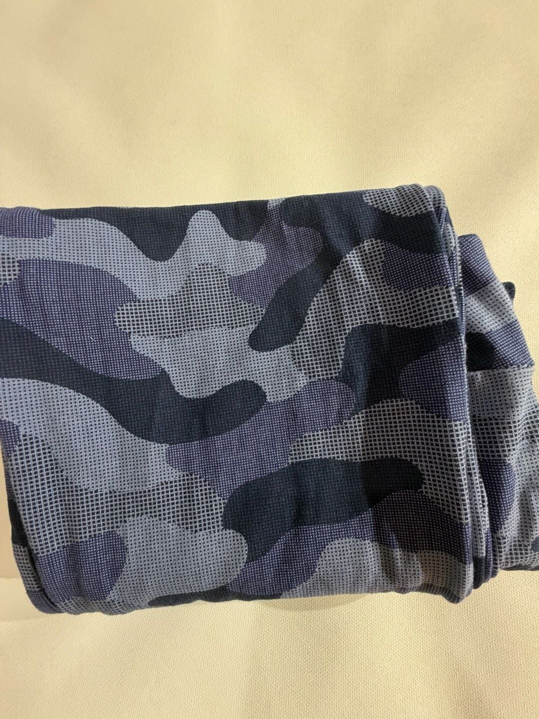 Women with Control Blue Camo Print Stretch Pants Size L 9