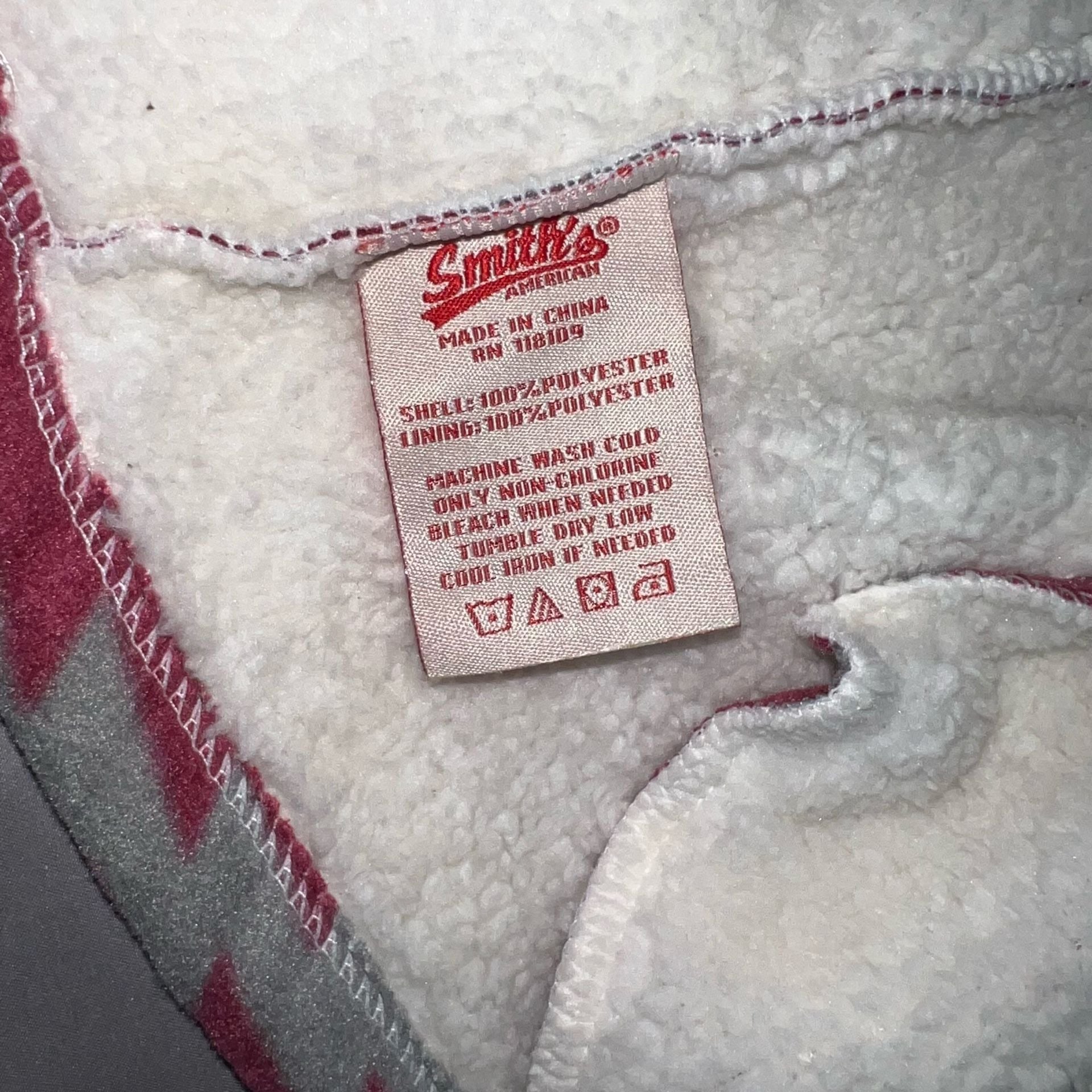 Smith's Workwear Aztec Sherpa Fleece Vest Size X-Large Rose Grey women’s Vest 6