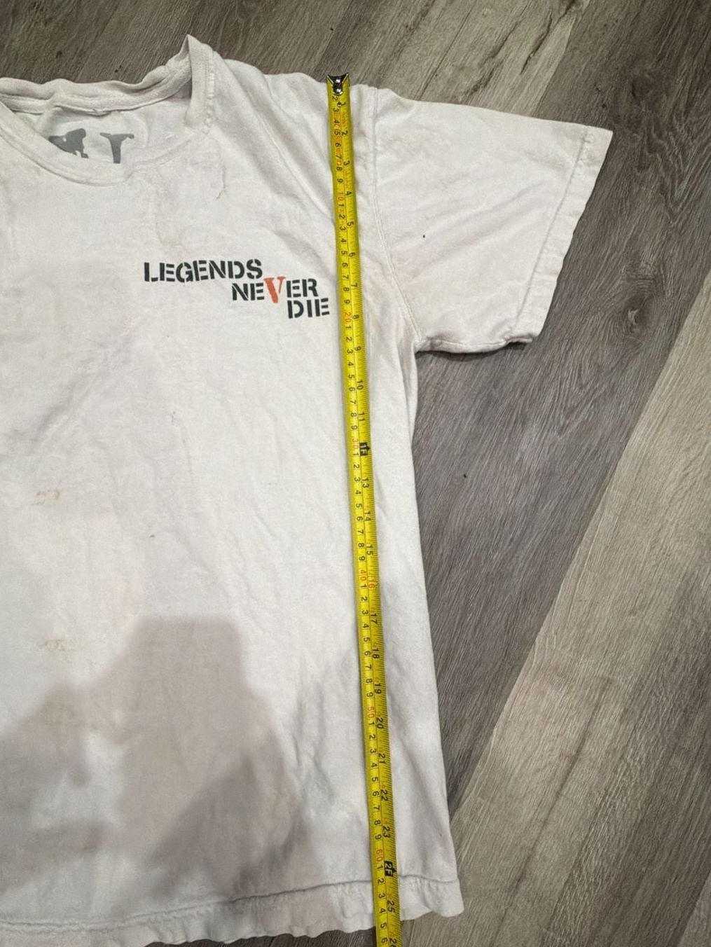 Vlone x Juice WRLD Butterfly T-Shirt Size L White 7