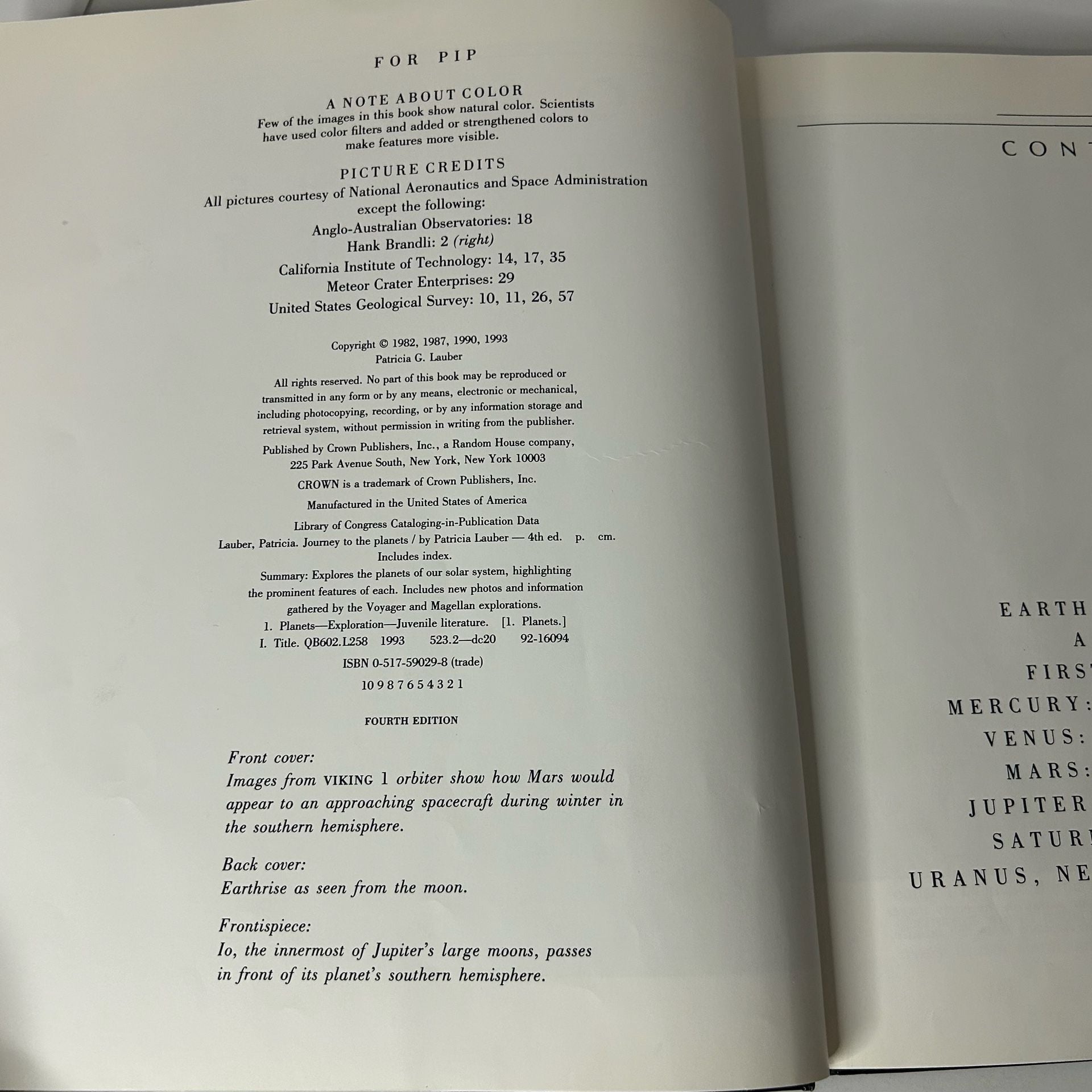 Space and Planets Childrens Book Lot 7