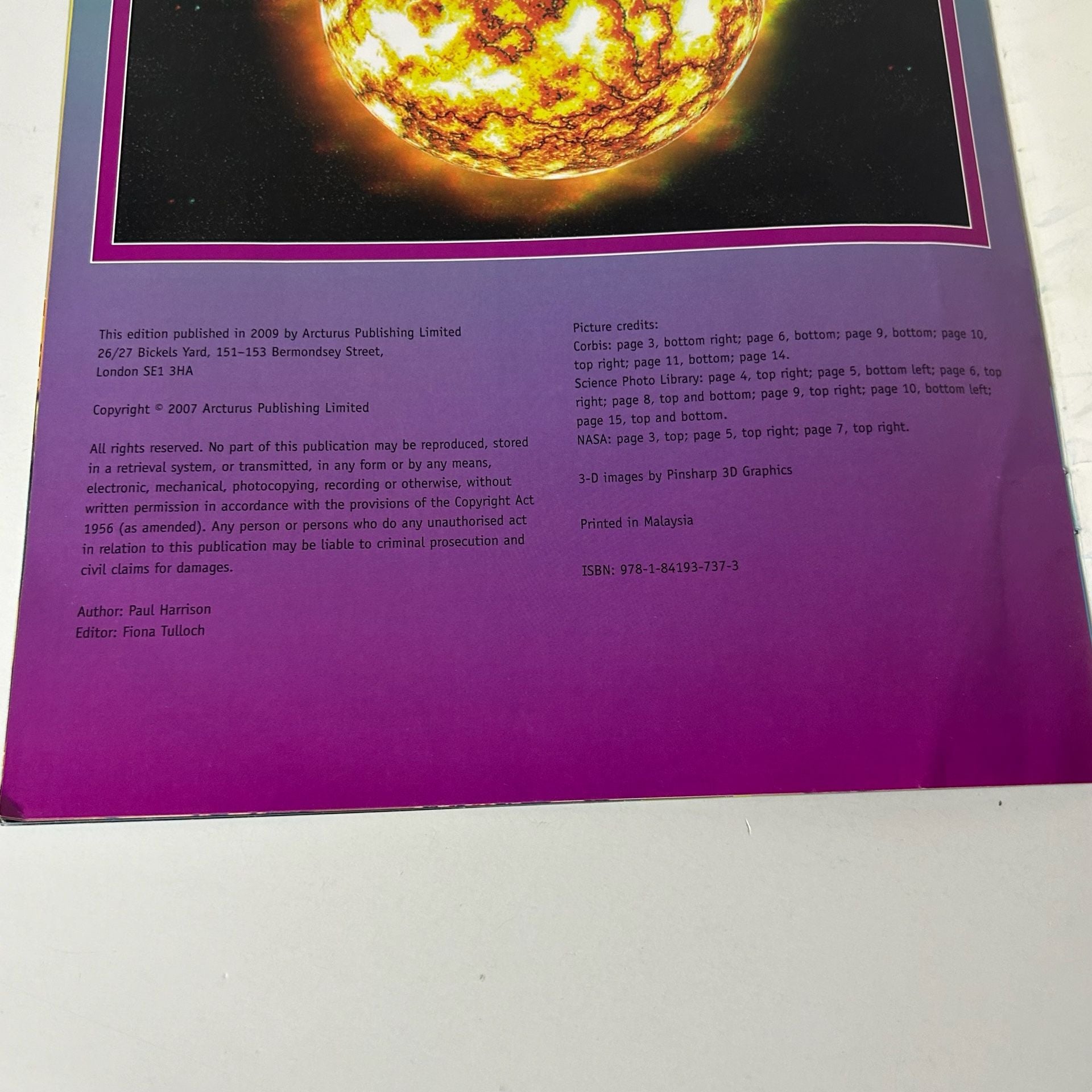 Space and Planets Childrens Book Lot 9