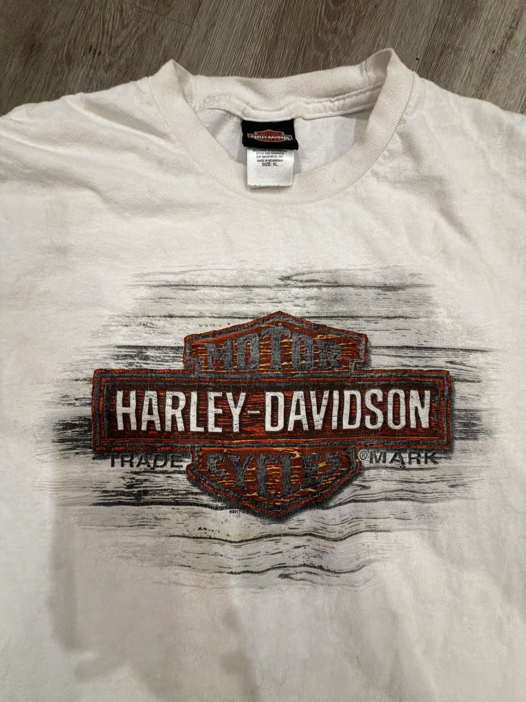 Harley-Davidson Orlando T-Shirt Size XL White Graphic Tee 3