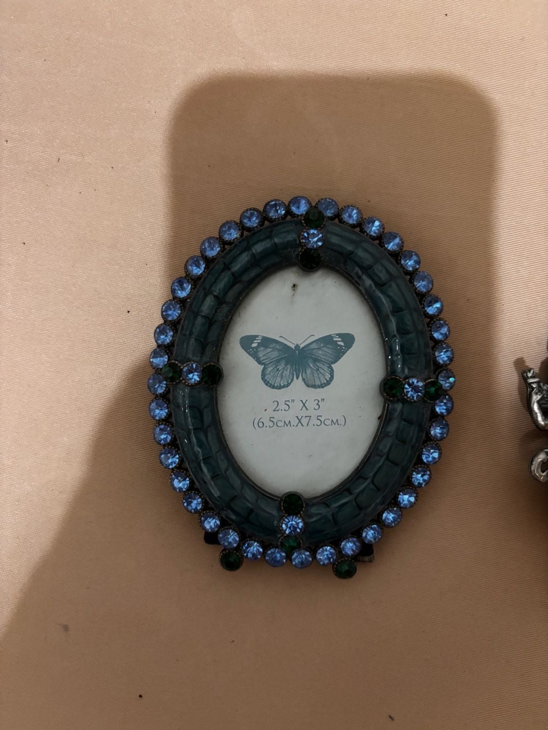 Lot Of 3 Vintage Ornate Miniature Picture Frames 2