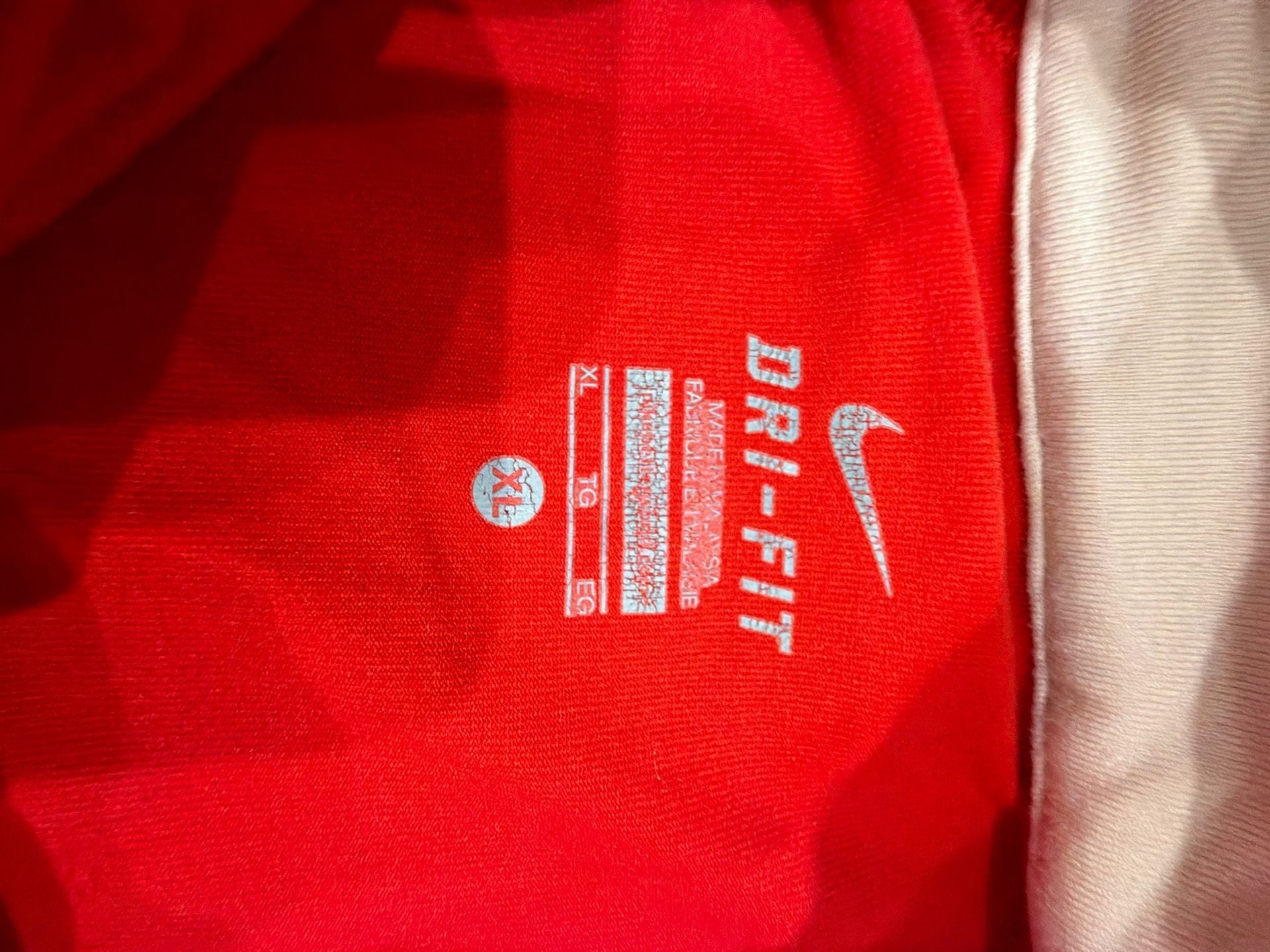 Nike Element USA 1/4 Zip Pullover Size XL Red Dri-Fit Long Sleeve Shirt 5