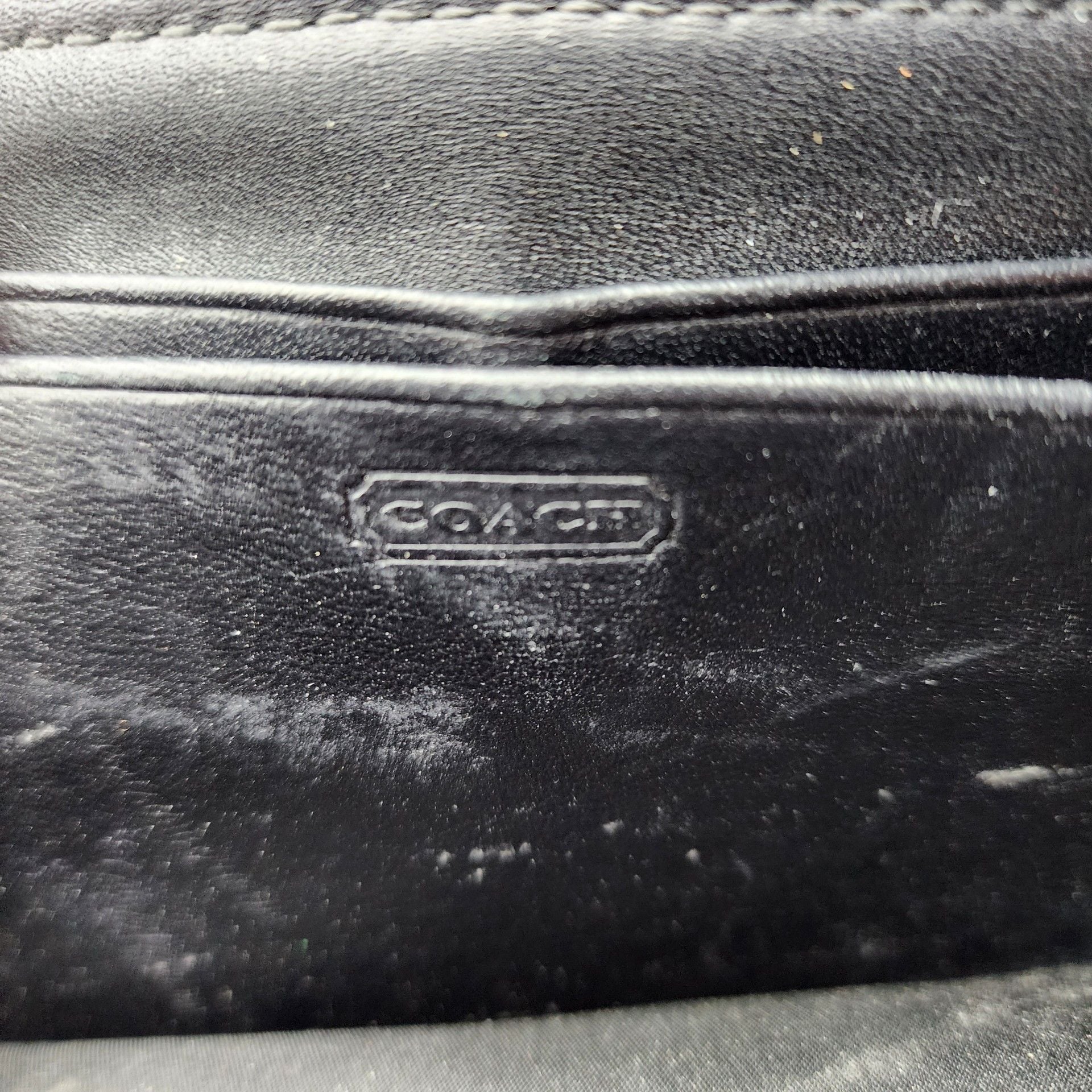 Coach Signature Hamptons Turnlock Satchel and Wallet Set Black 15