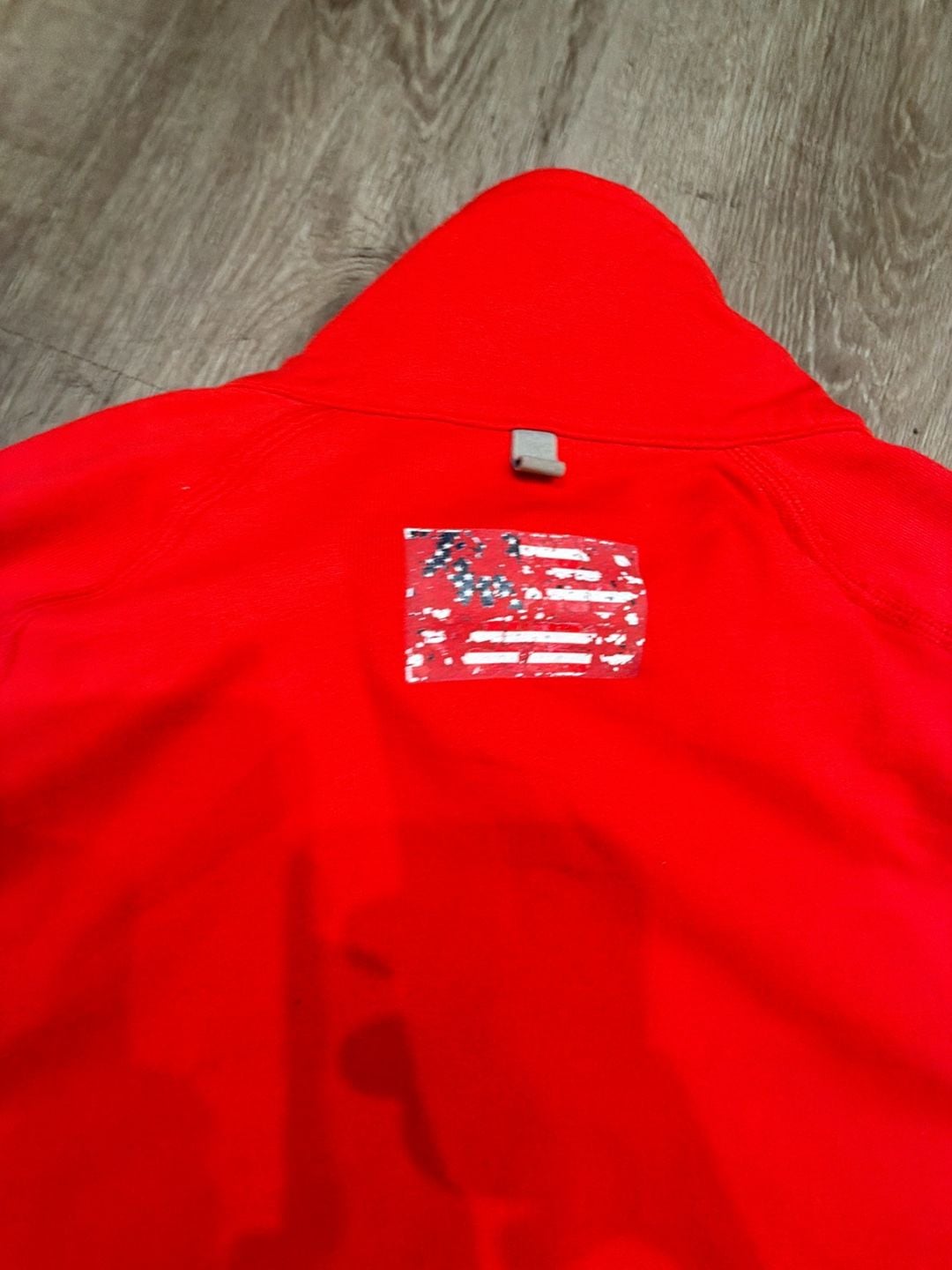 Nike Element USA 1/4 Zip Pullover Size XL Red Dri-Fit Long Sleeve Shirt 9