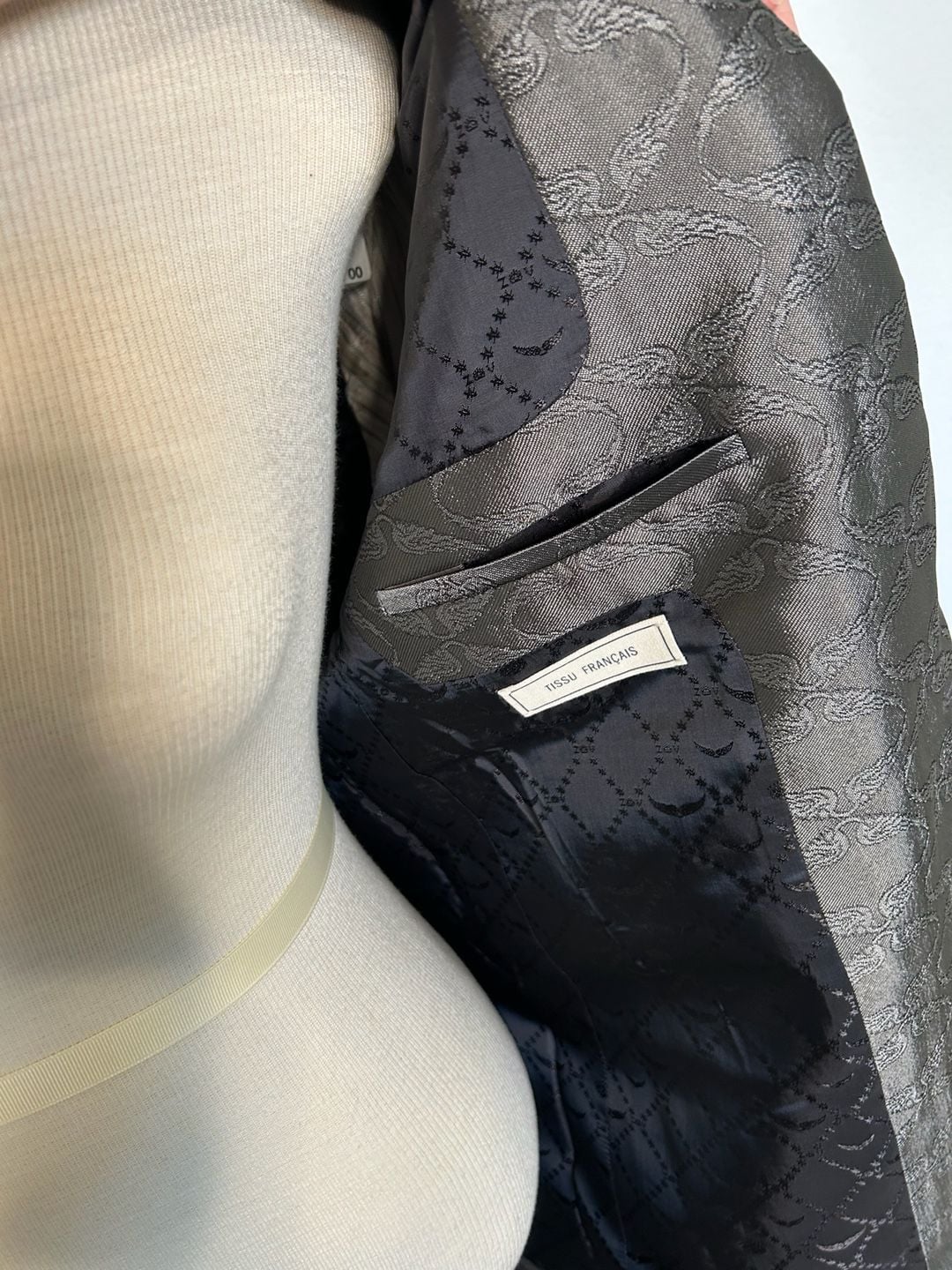 Zadig & Voltaire Vegy Jacquard Blazer Grey Size 40 8