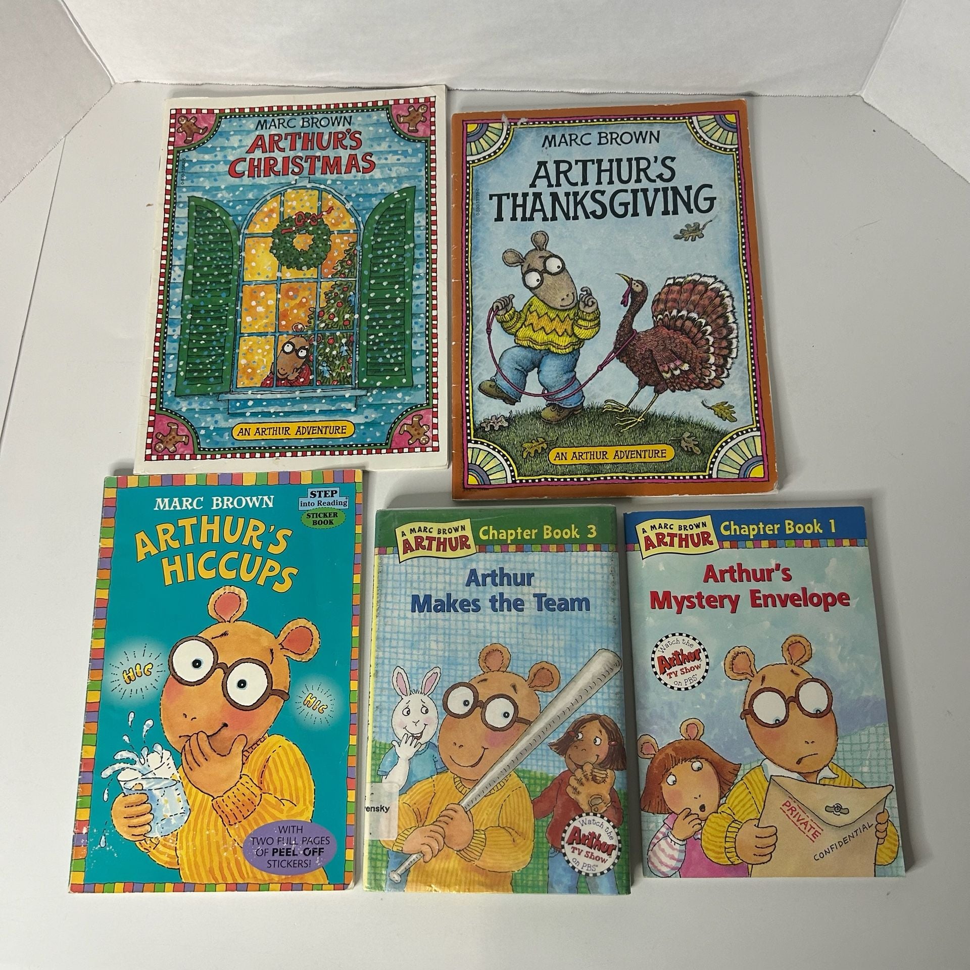 Marc Brown Arthur Book Lot of 5 1