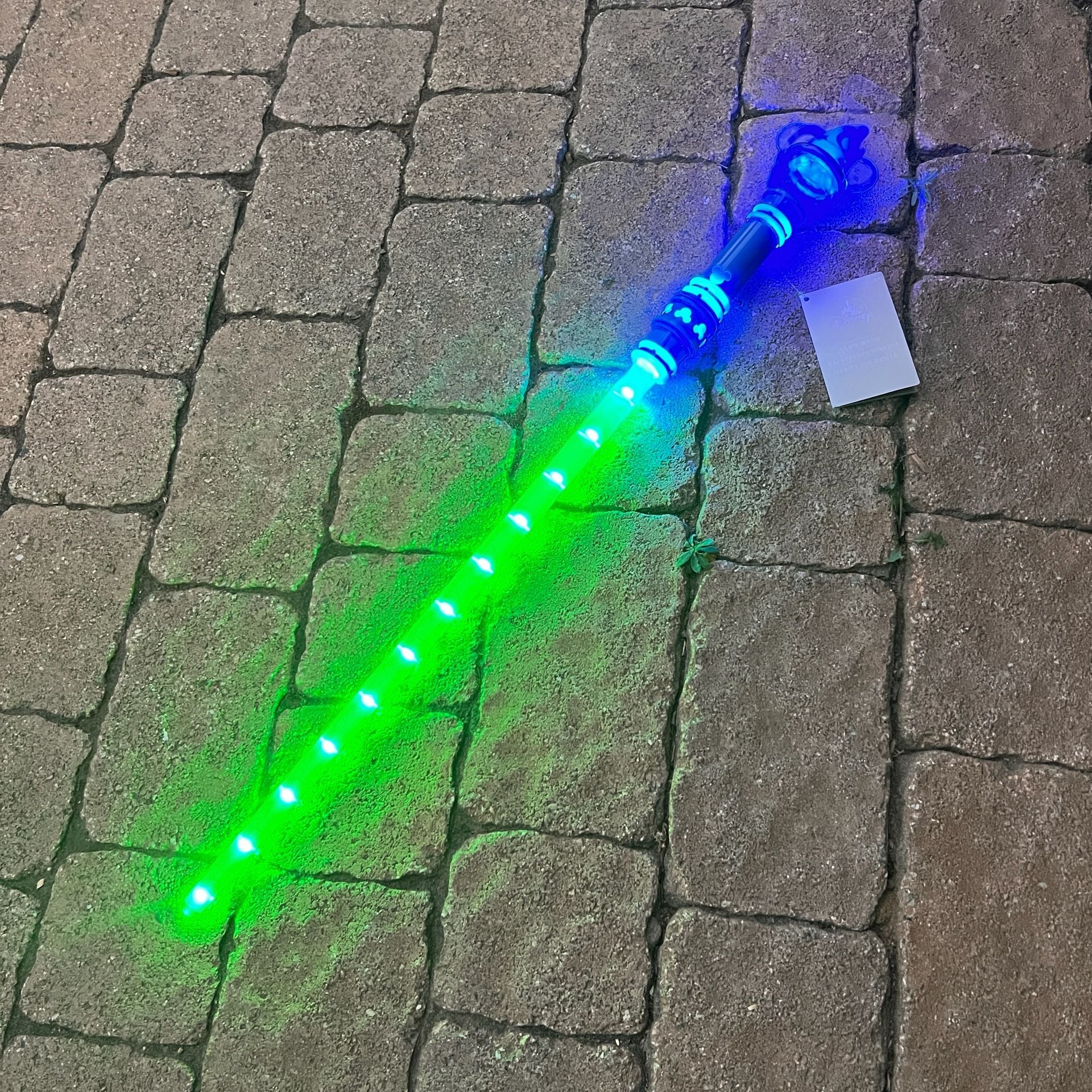 NWT Disney Parks Disneyland Fantasia Sorcerer Mickey Mouse LED Light Up Wand 🪄 4