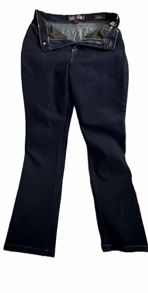 Gloria Vanderbilt Amanda Jeans Size 10 Dark Wash Denim 2