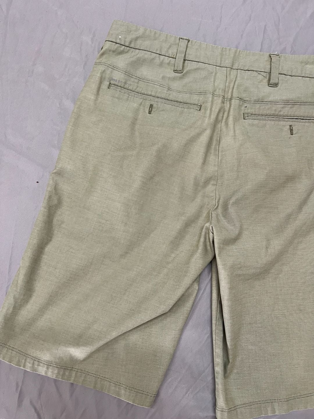 Hurley Chino Shorts Size 30 Green Flat Front Casual 6