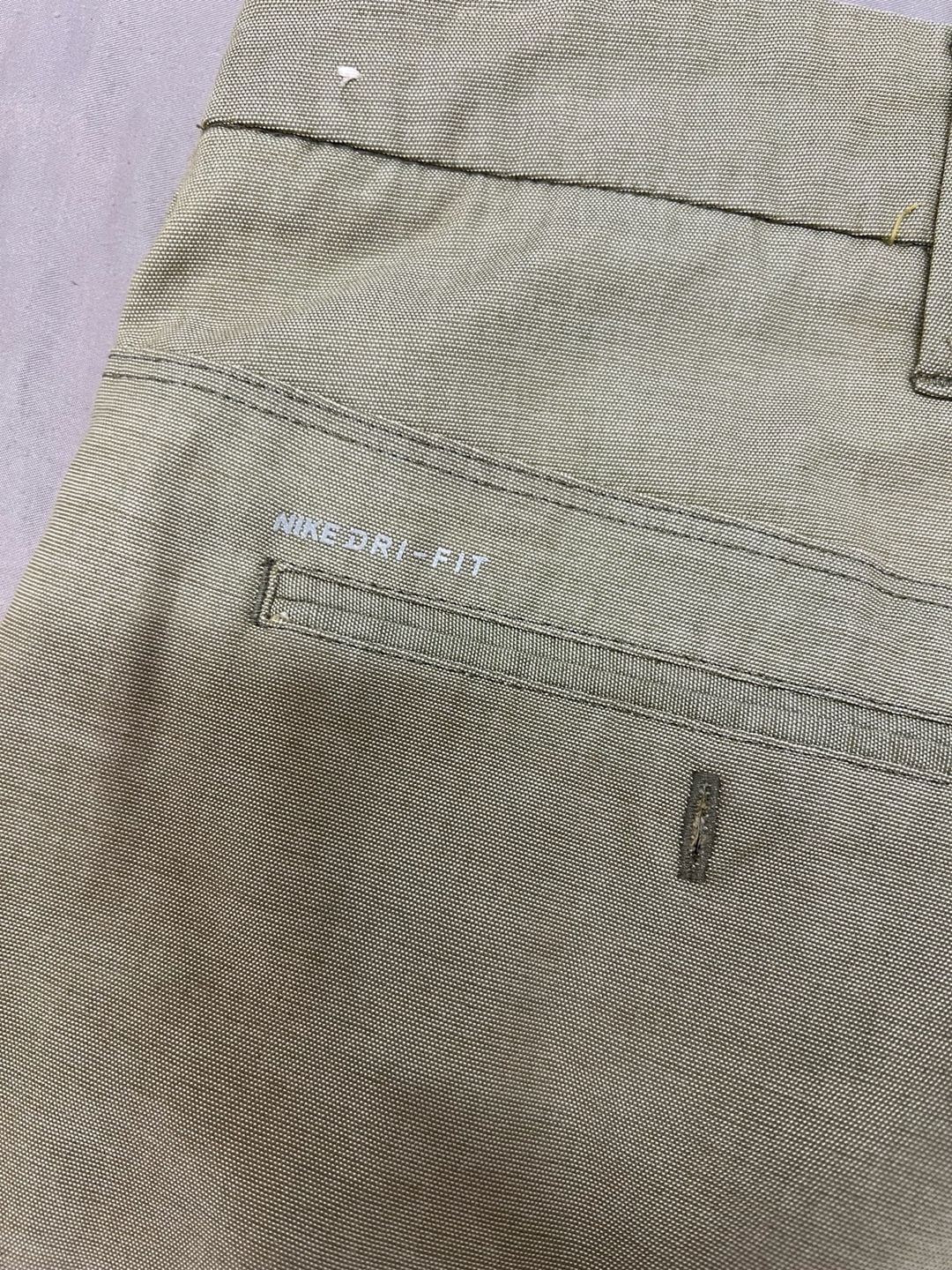Hurley Chino Shorts Size 30 Green Flat Front Casual 12