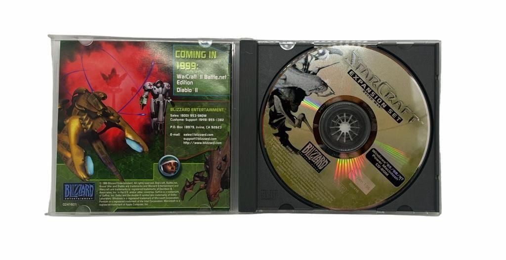 Blizzard StarCraft Expansion Set Brood War PC Mac CD-ROM Case 3