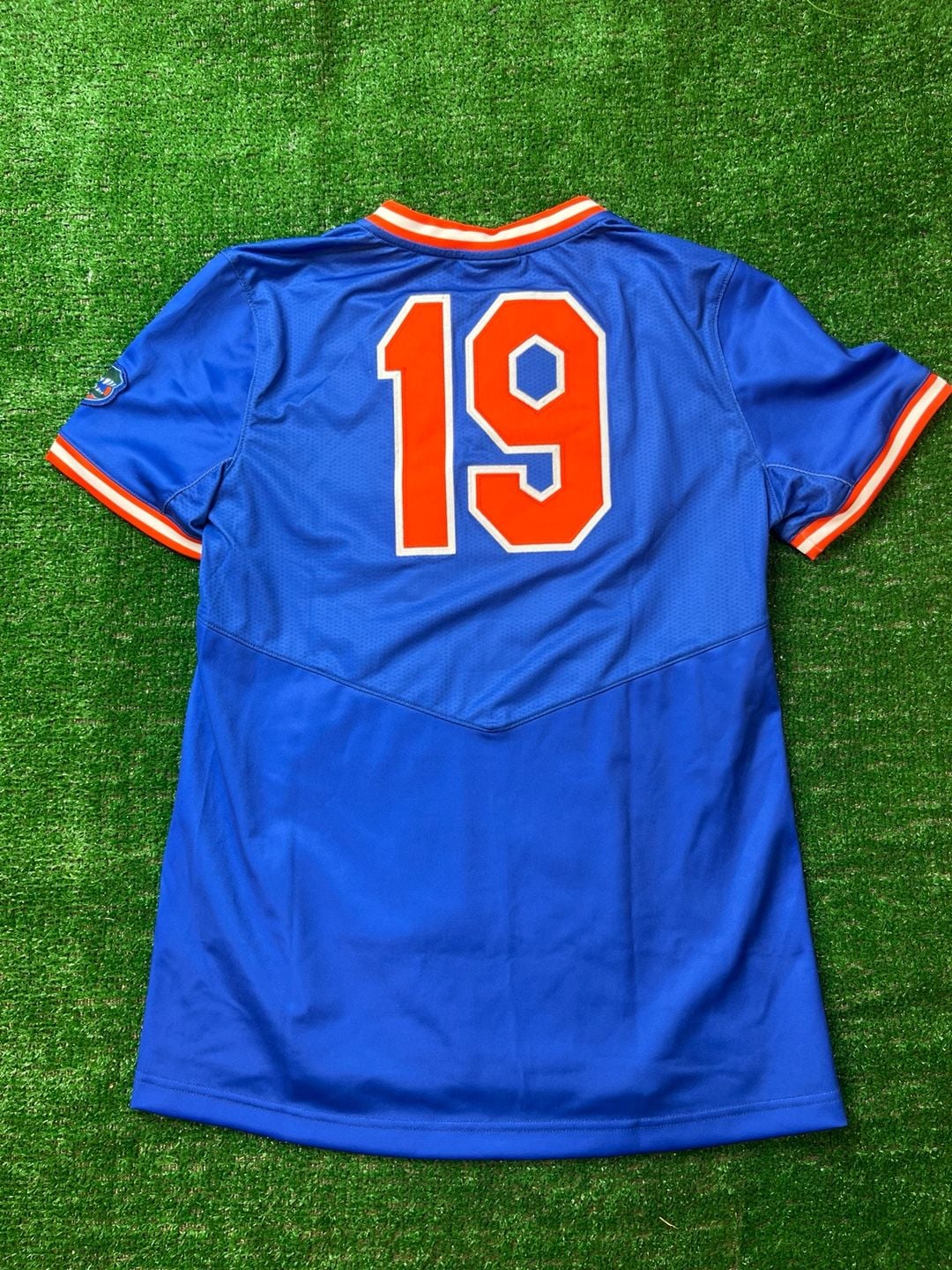 Nike Florida Gators Softball Jersey Size M Blue #19 8